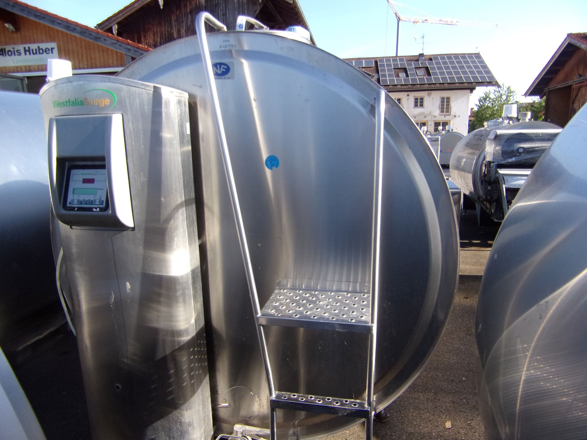 Alois Huber Landtechnik GmbH gebrauchter Milchkühltank