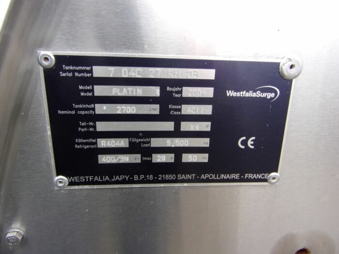 Alois Huber Landtechnik GmbH gebrauchter MilchkÃƒÂ¼hltank