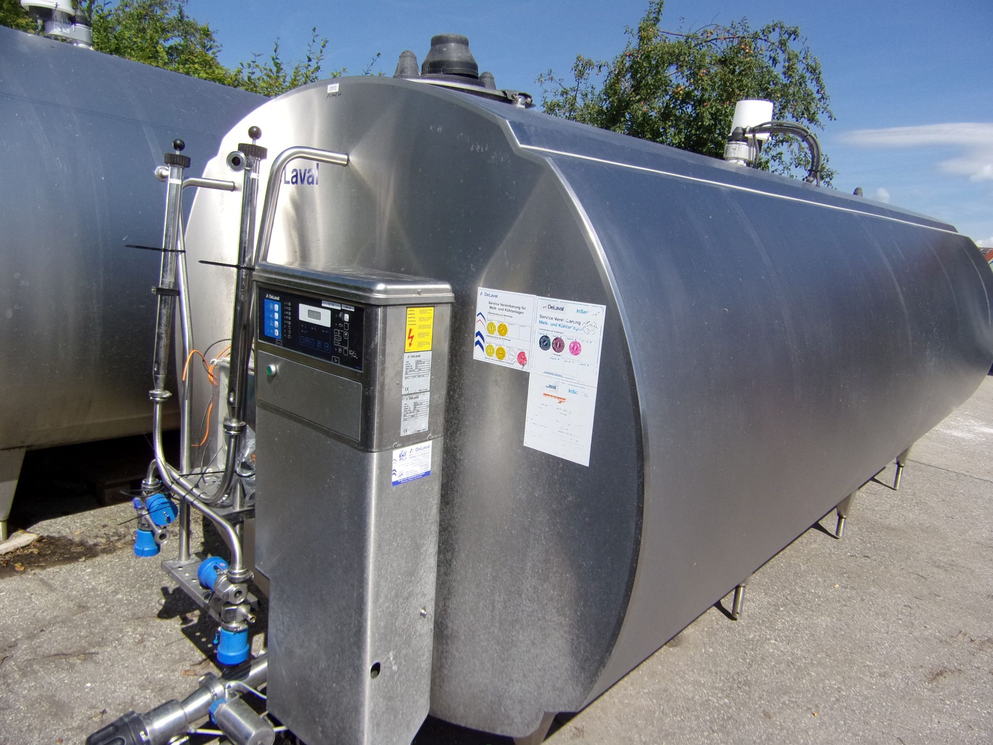 Alois Huber Landtechnik GmbH gebrauchter Milchkühltank