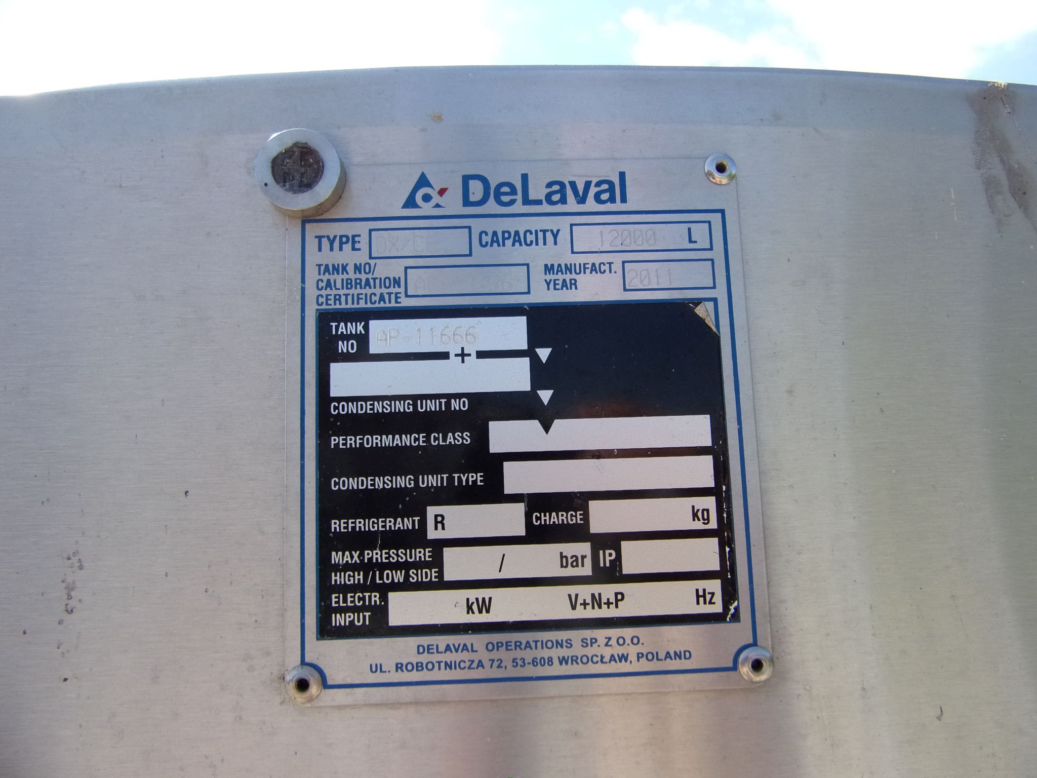 Alois Huber Landtechnik GmbH gebrauchter Milchkühltank