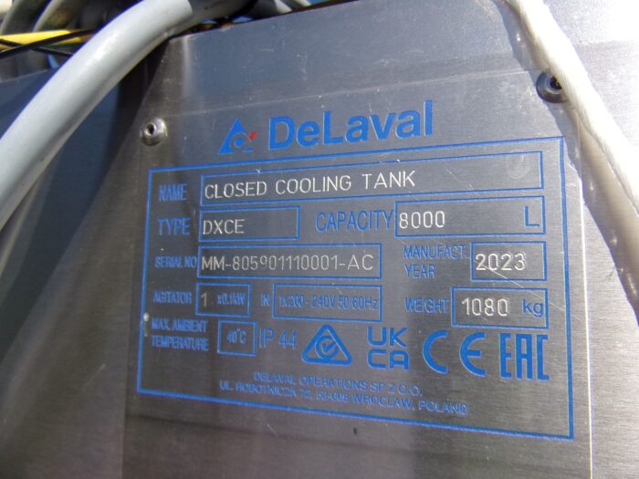 Huber Milchkühlanlagen gebrauchter Milchkühltank