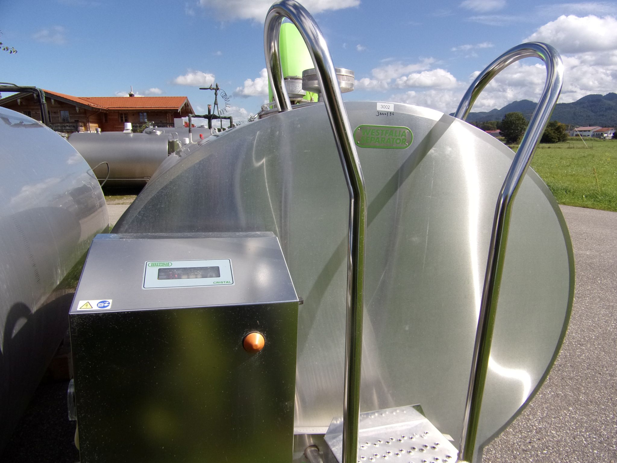 Huber Milchkühlanlagen gebrauchter Milchkühltank