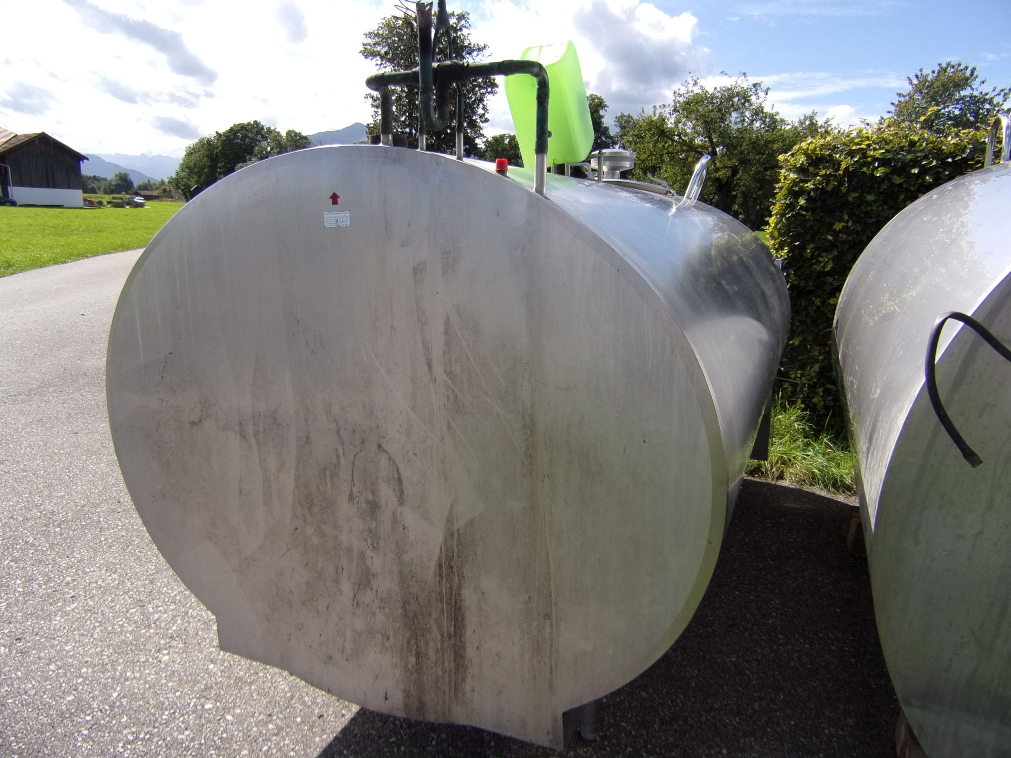 Huber Milchkühlanlagen gebrauchter Milchkühltank