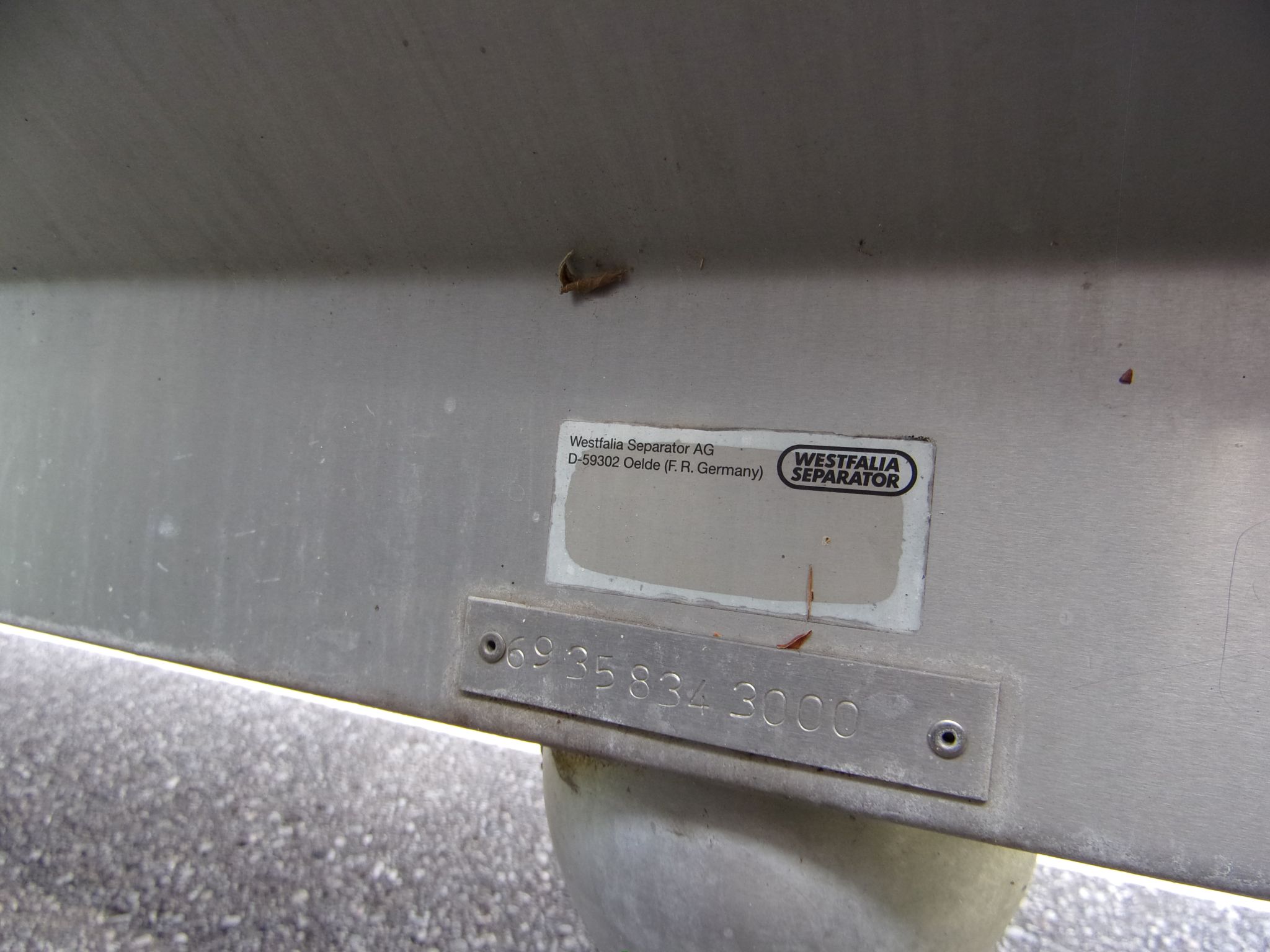 Huber Milchkühlanlagen gebrauchter Milchkühltank