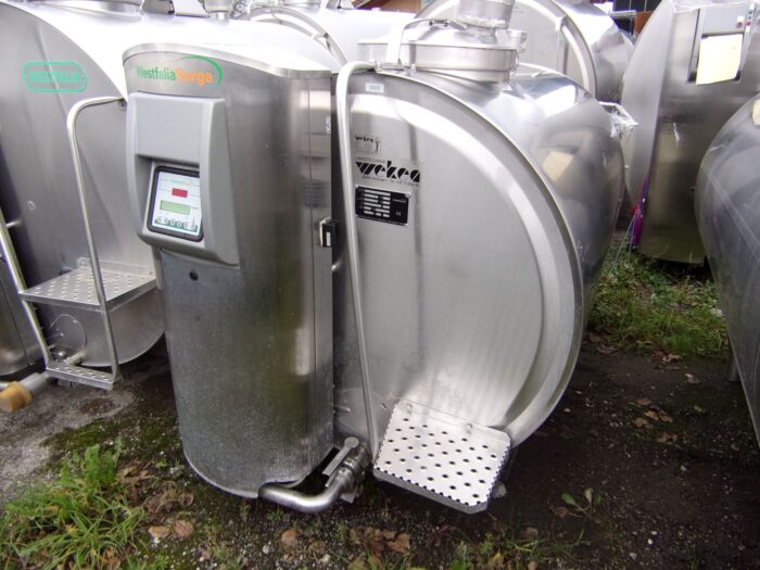 Huber Milchkühlanlagen gebrauchter Milchkühltank