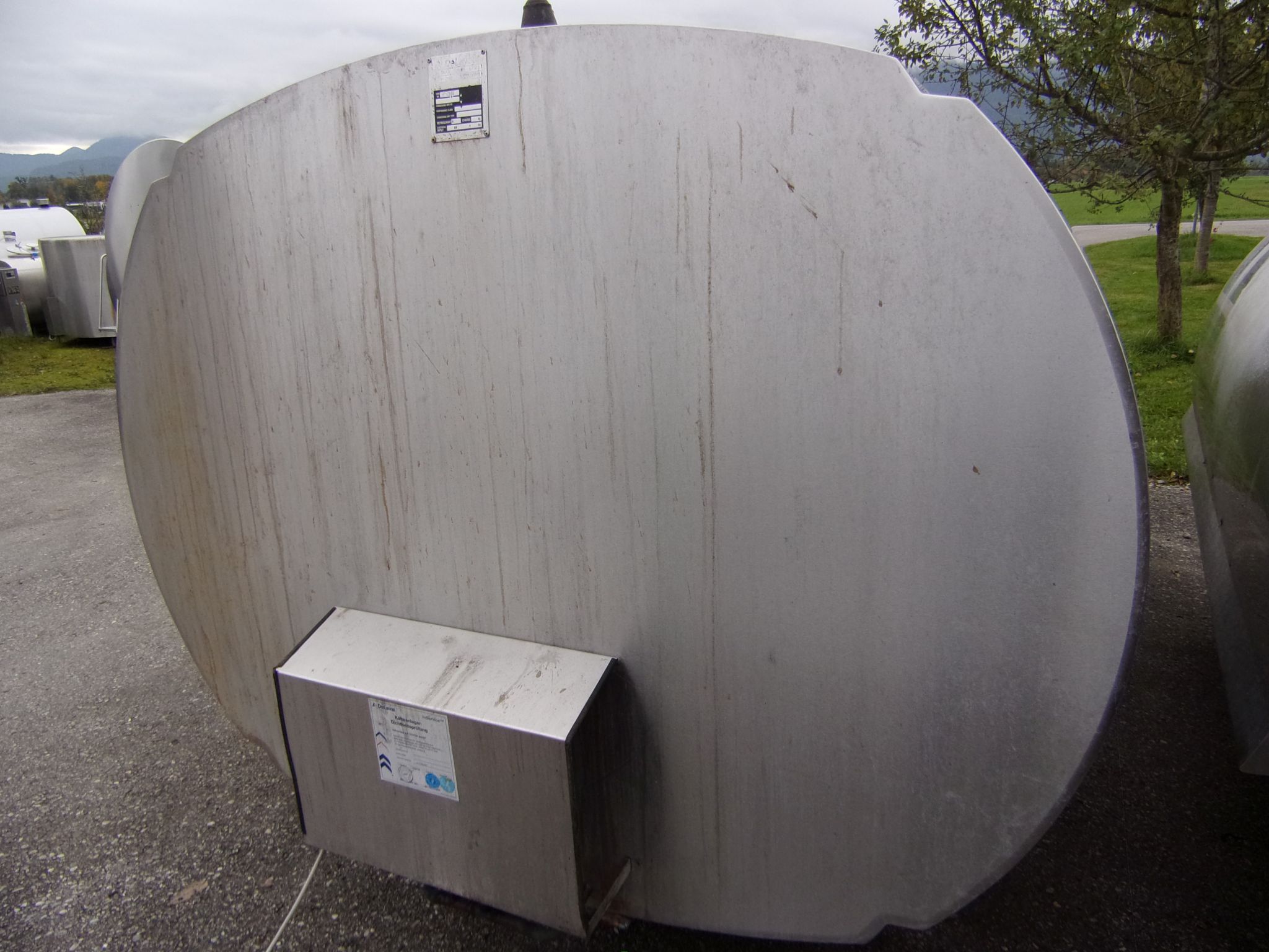 Huber Milchkühlanlagen gebrauchter Milchkühltank