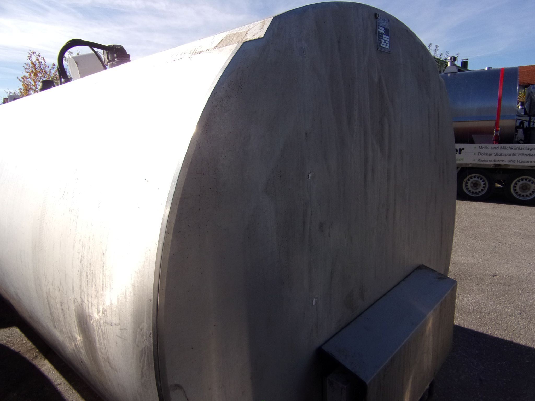 Huber Milchkühlanlagen gebrauchter Milchkühltank