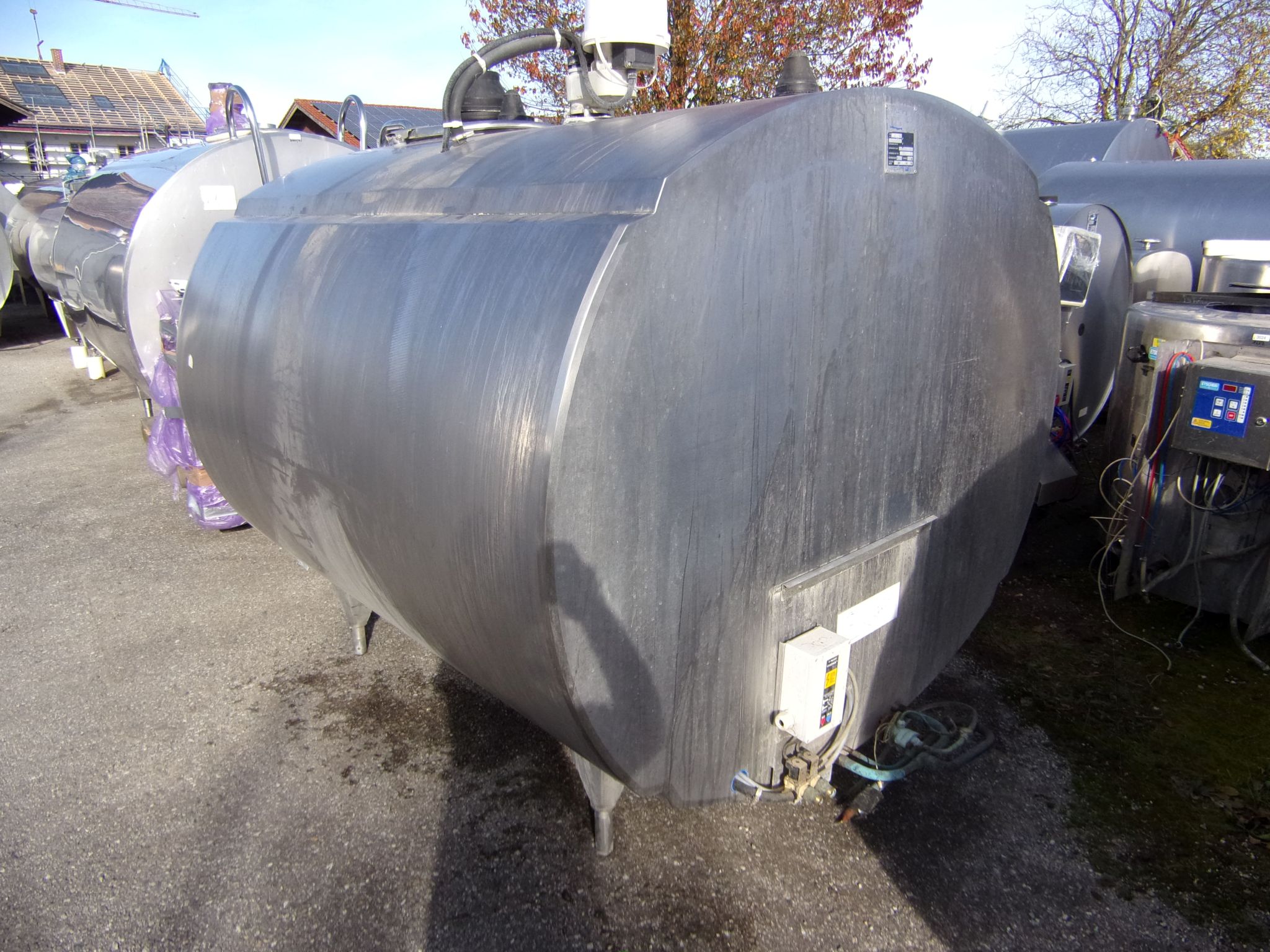 Huber Milchkühlanlagen gebrauchter Milchkühltank