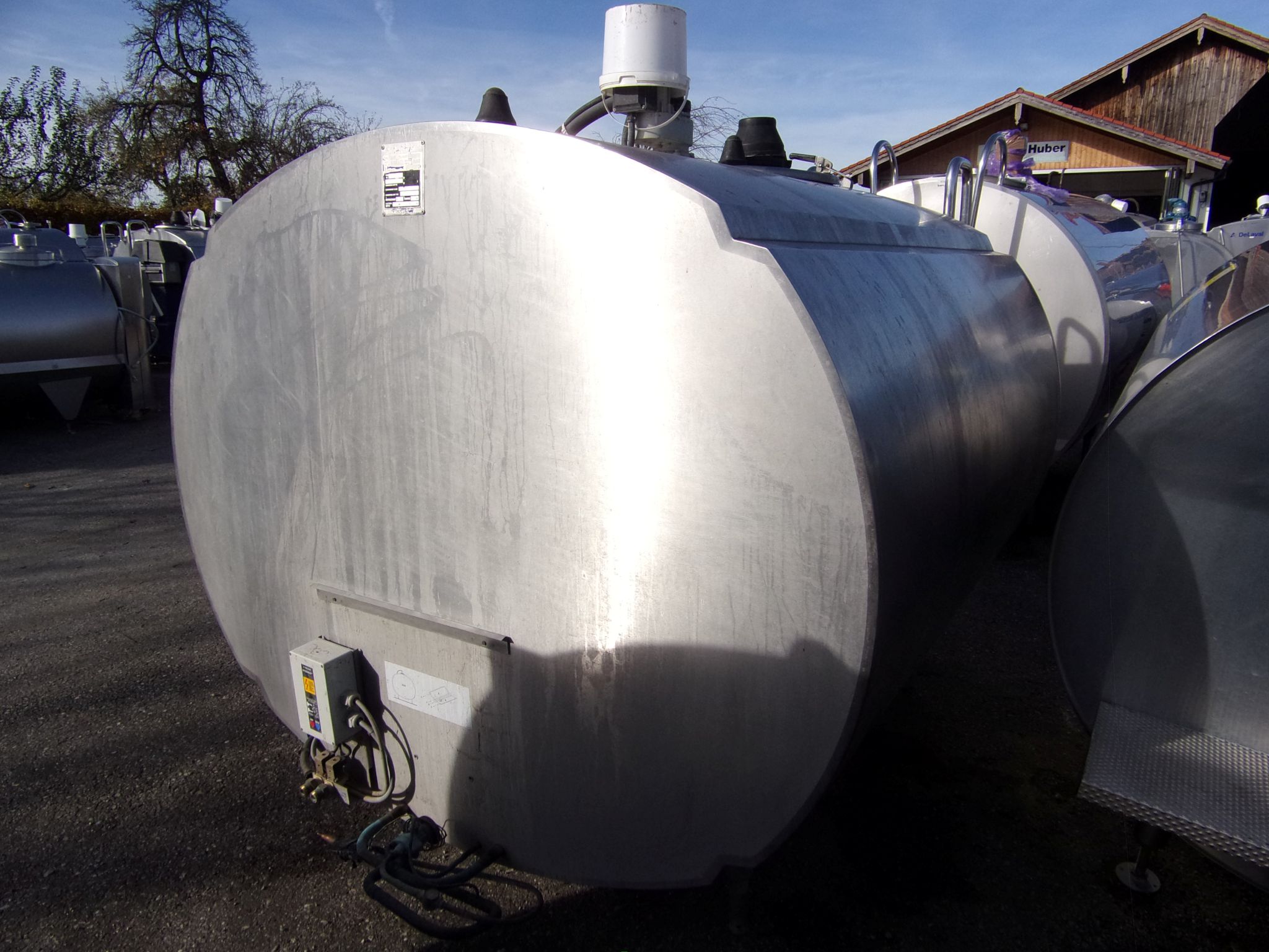 Huber Milchkühlanlagen gebrauchter Milchkühltank
