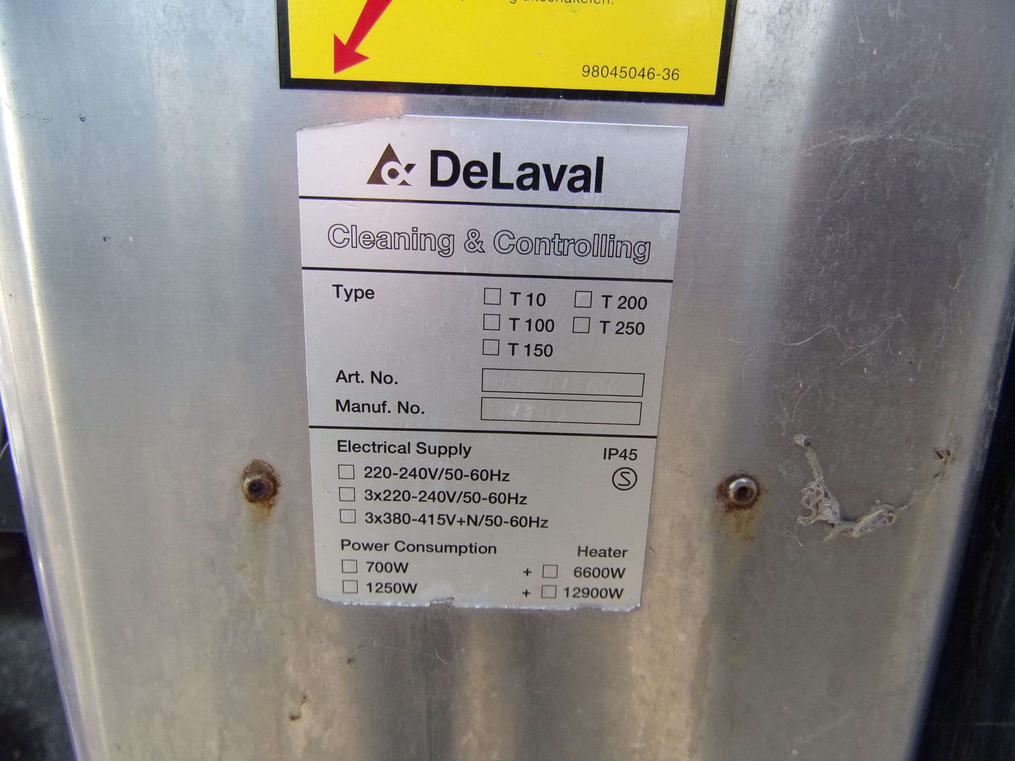 Huber Milchkühlanlagen gebrauchter Milchkühltank