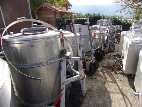 Huber Milchkühlanlagen gebrauchte Hofbehälter