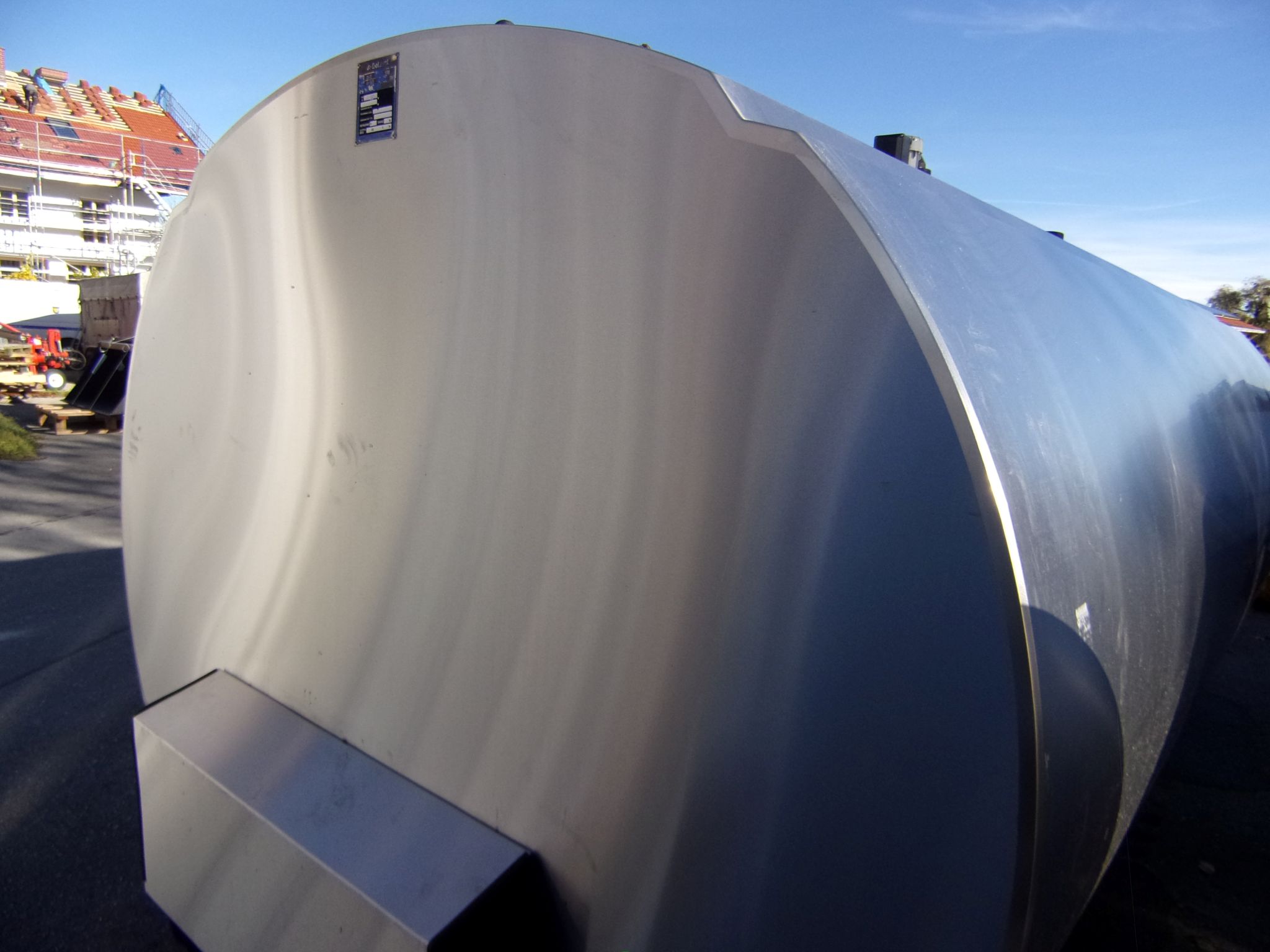 Huber Milchkühlanlagen gebrauchter Milchkühltank