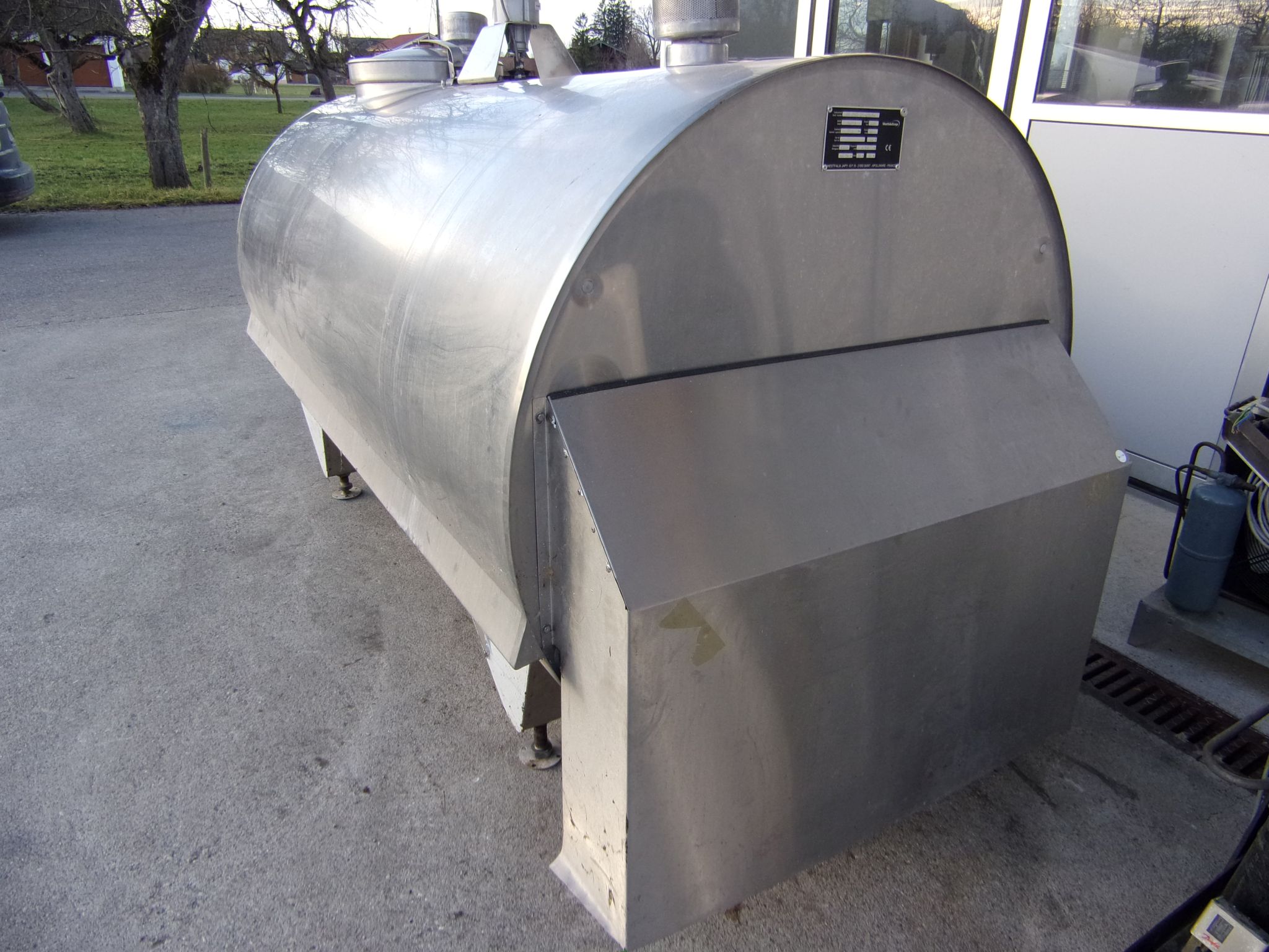 Huber Milchkühlanlagen gebrauchter Milchkühltank