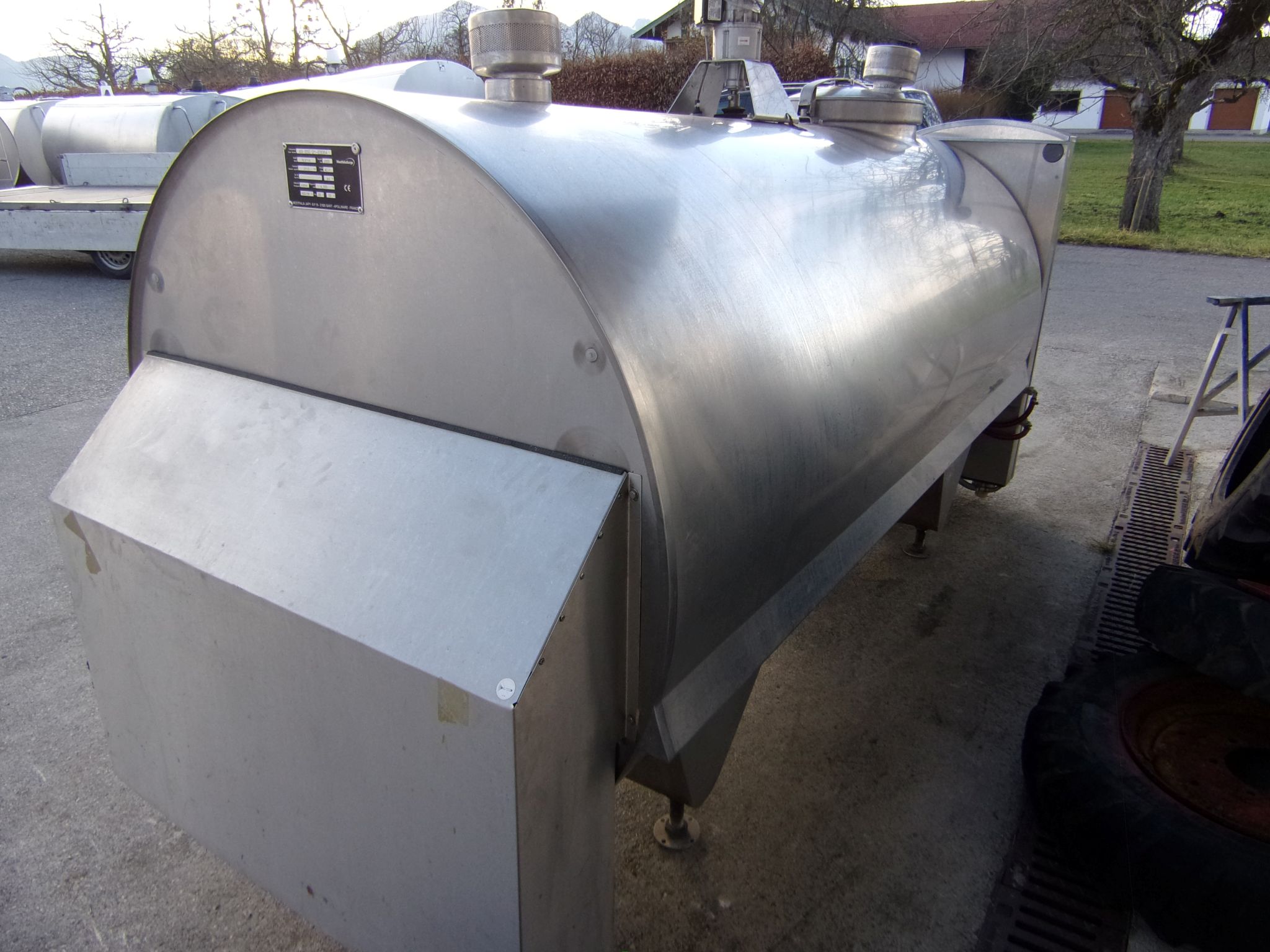 Huber Milchkühlanlagen gebrauchter Milchkühltank