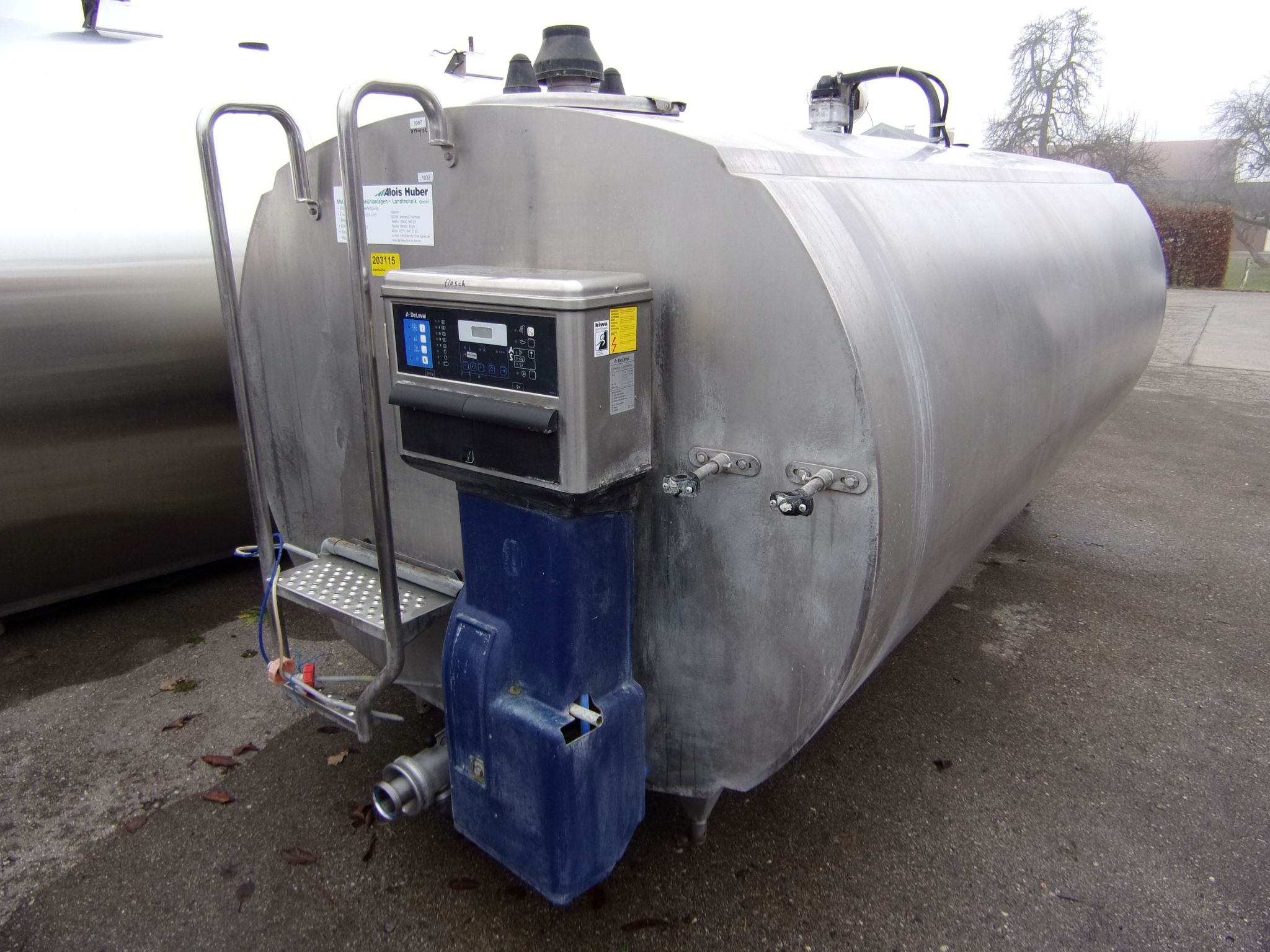 Huber Milchkühlanlagen gebrauchter Milchkühltank