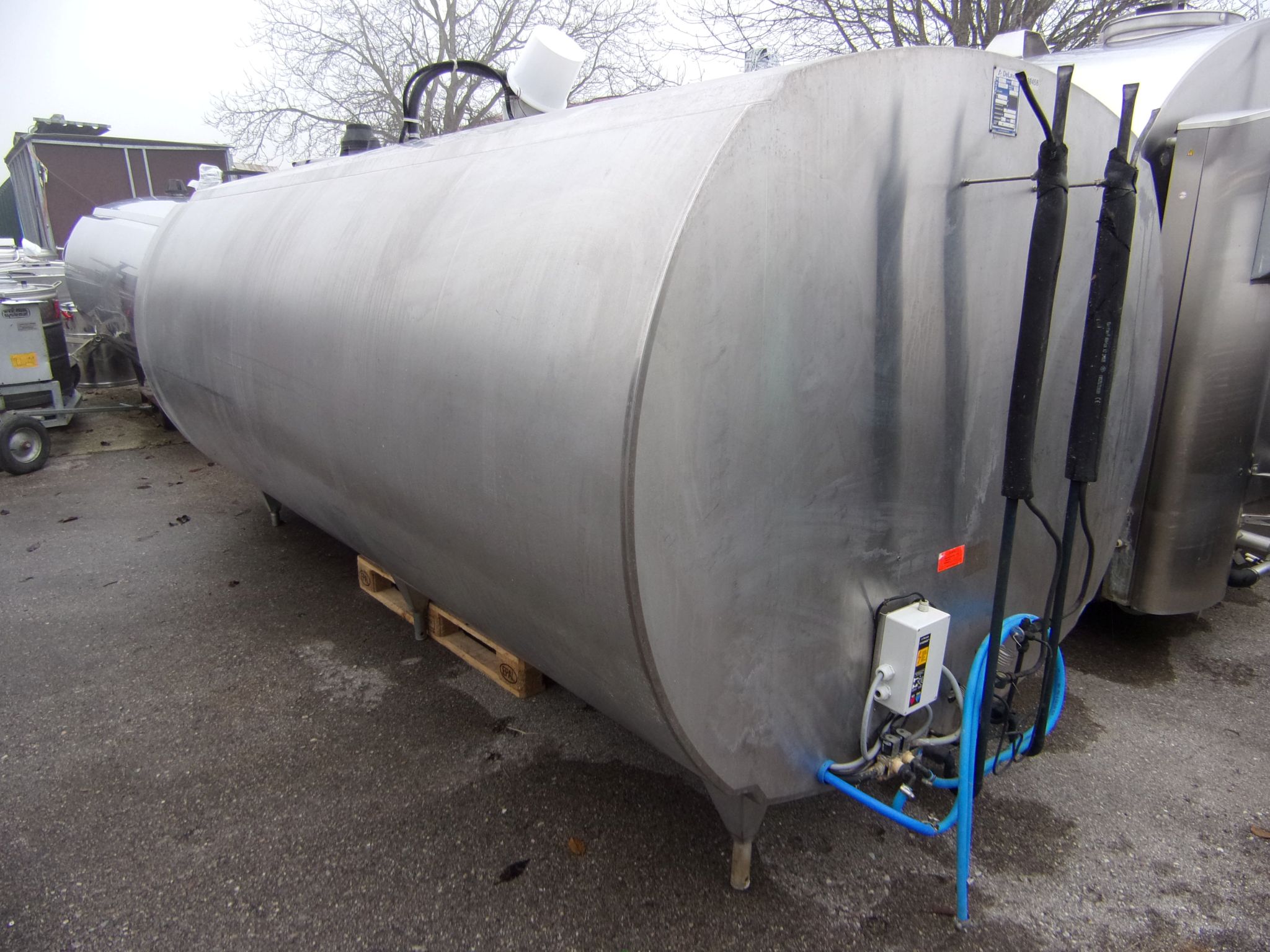 Huber Milchkühlanlagen gebrauchter Milchkühltank