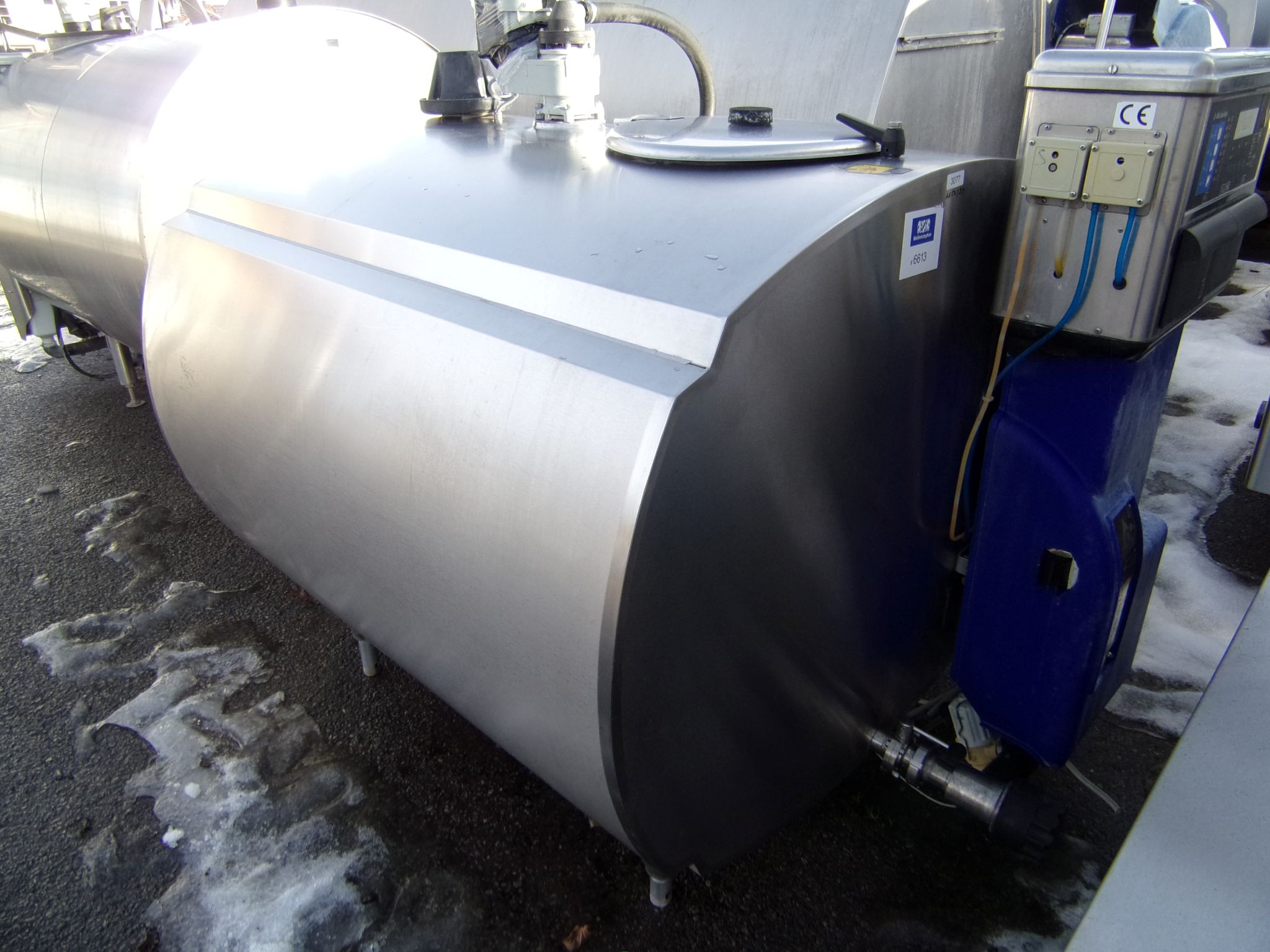 Huber Milchkühlanlagen gebrauchter Milchkühltank