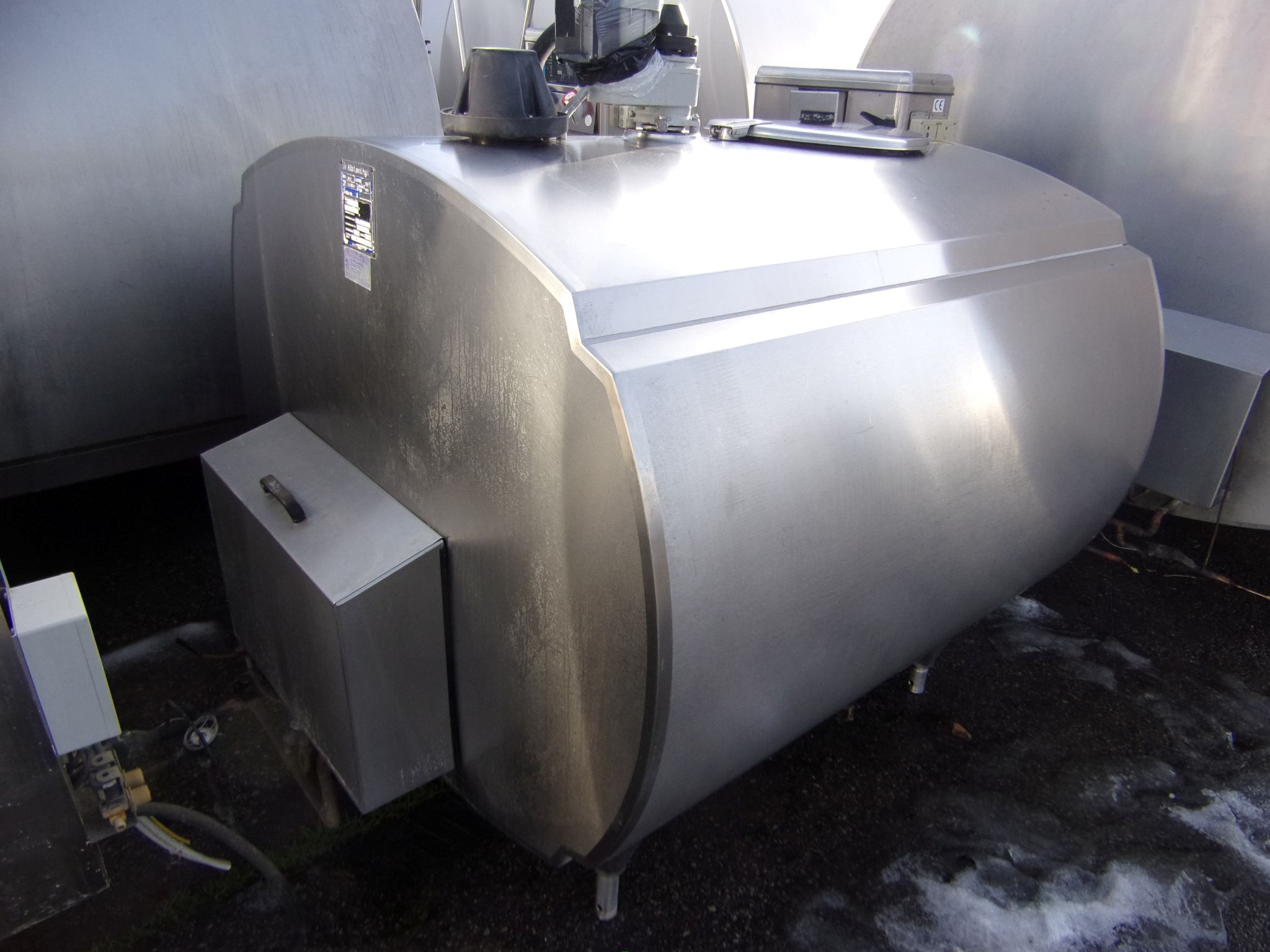 Huber Milchkühlanlagen gebrauchter Milchkühltank