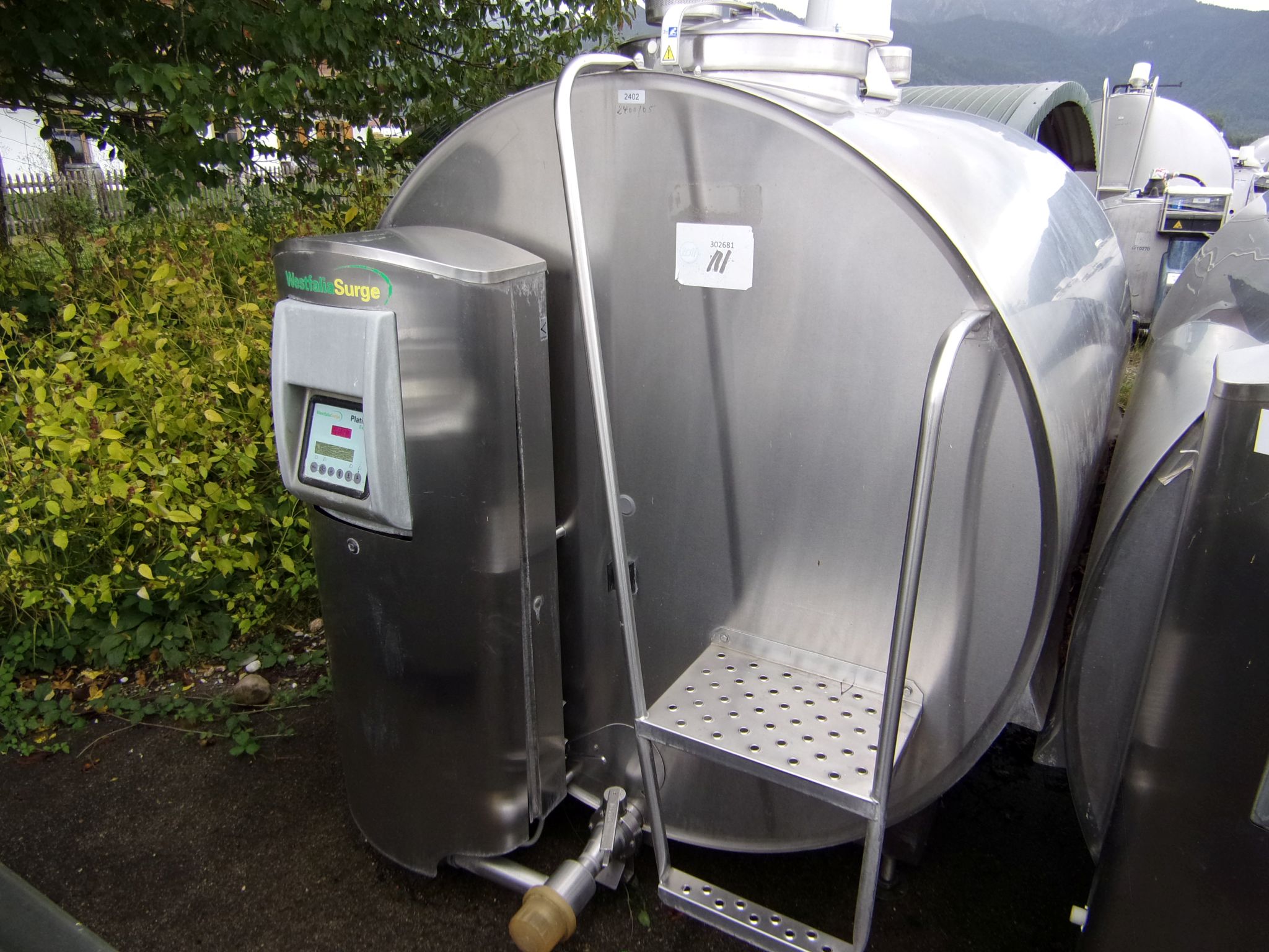 Huber Milchkühlanlagen gebrauchter Milchkühltank