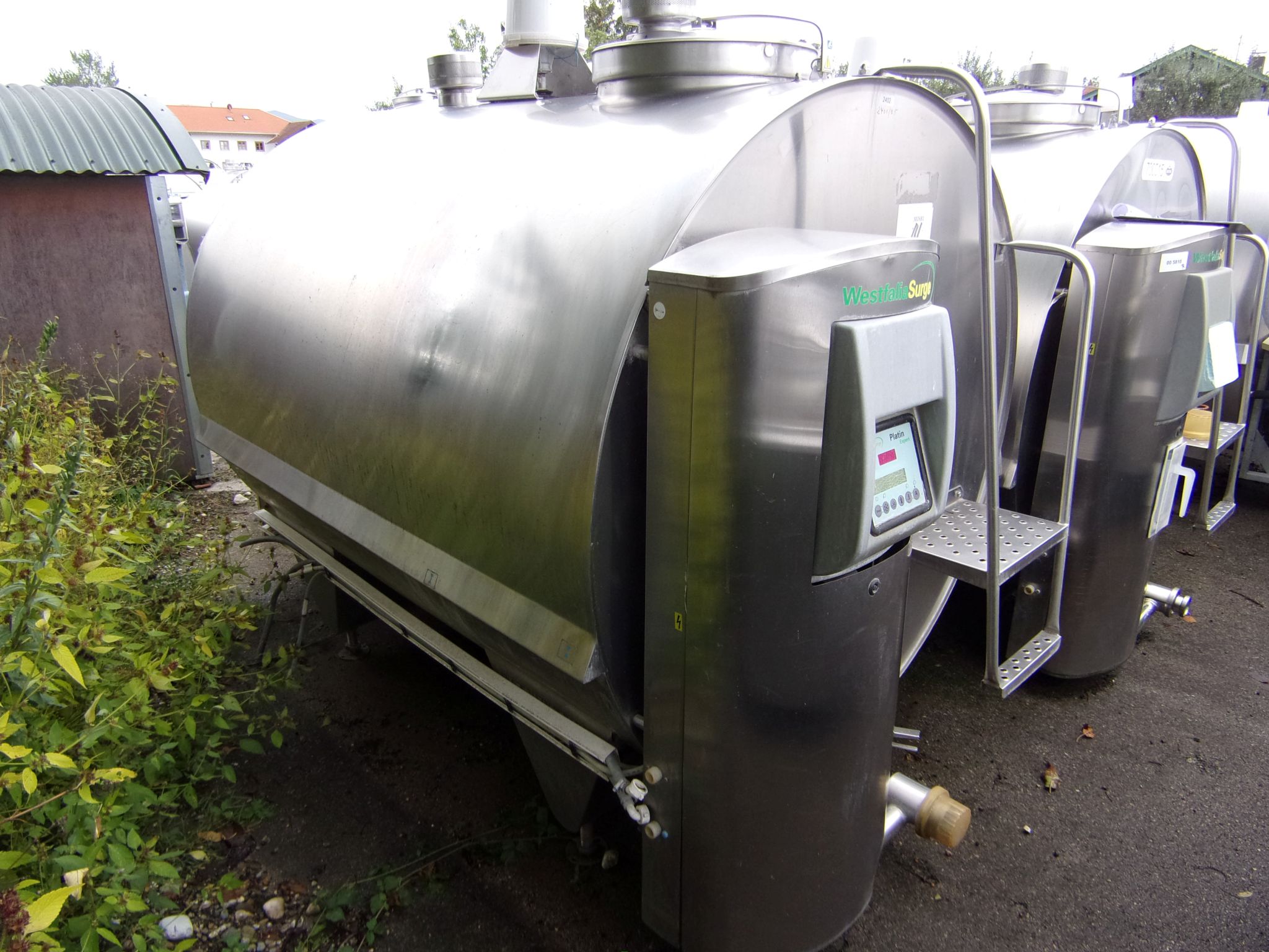 Huber Milchkühlanlagen gebrauchter Milchkühltank