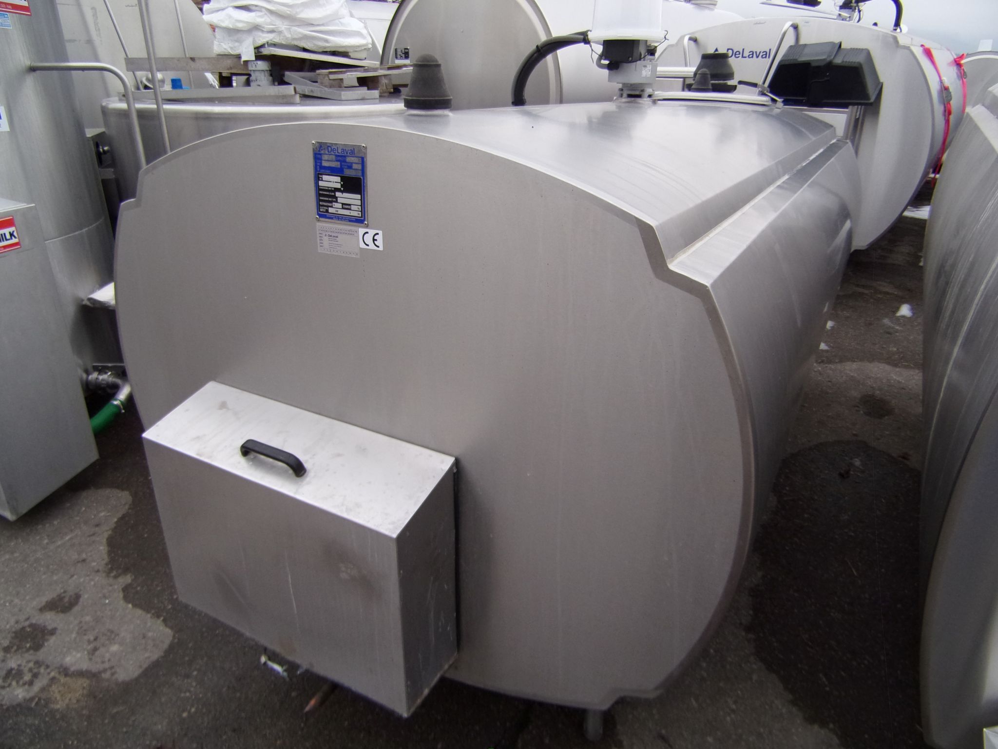 Huber Milchkühlanlagen gebrauchter Milchkühltank