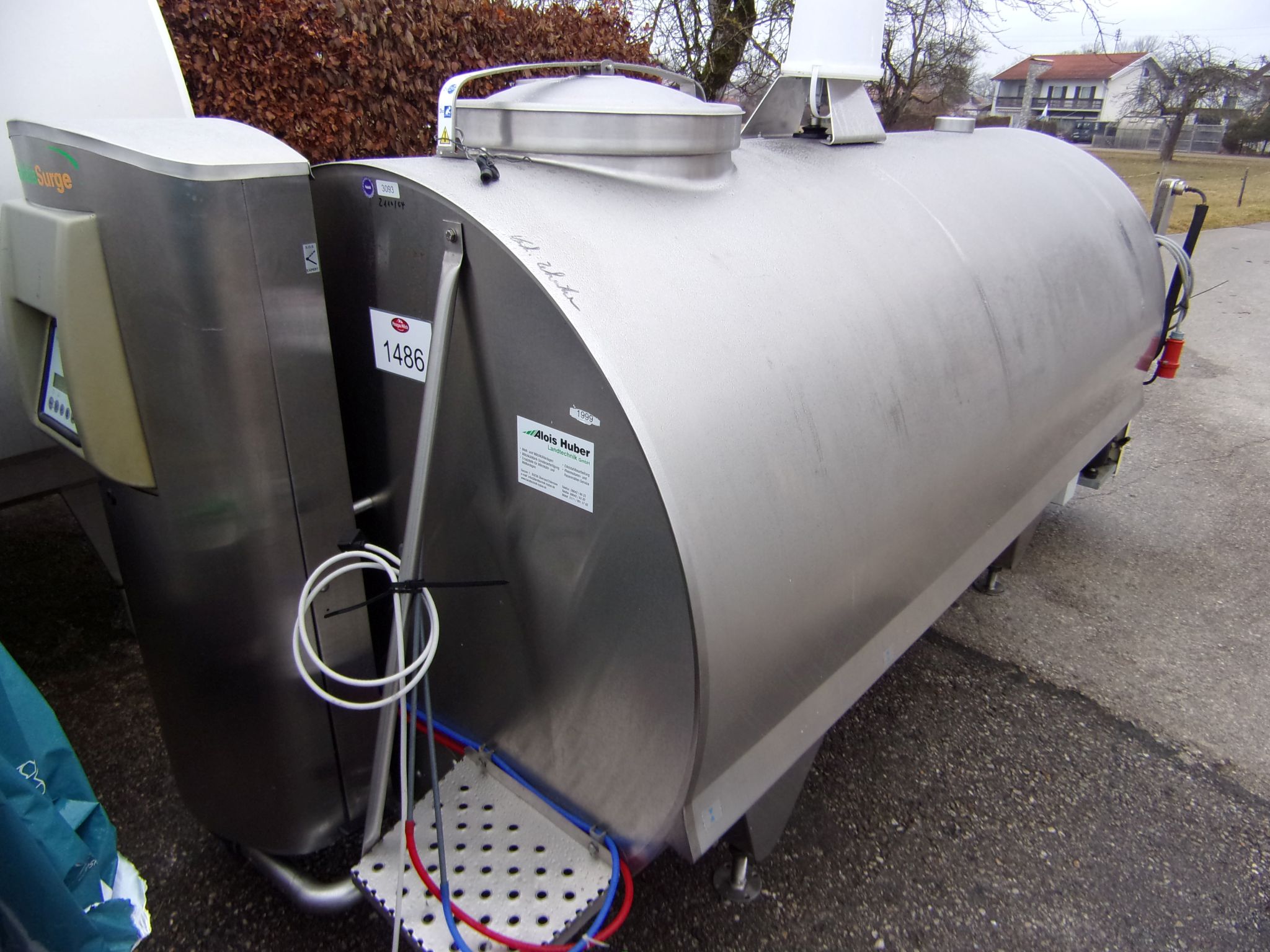 Huber Milchkühlanlagen gebrauchter Milchkühltank