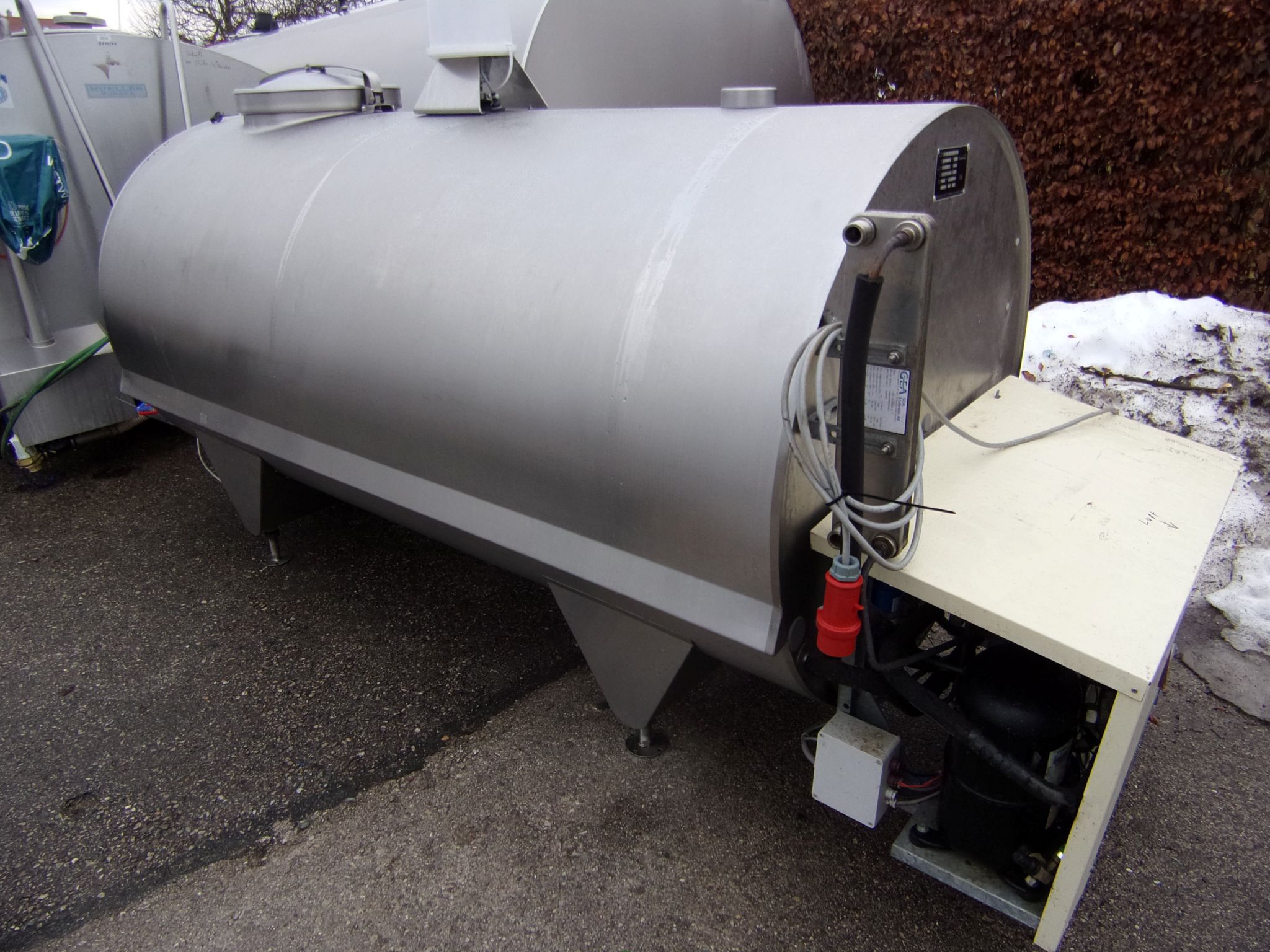 Huber Milchkühlanlagen gebrauchter Milchkühltank