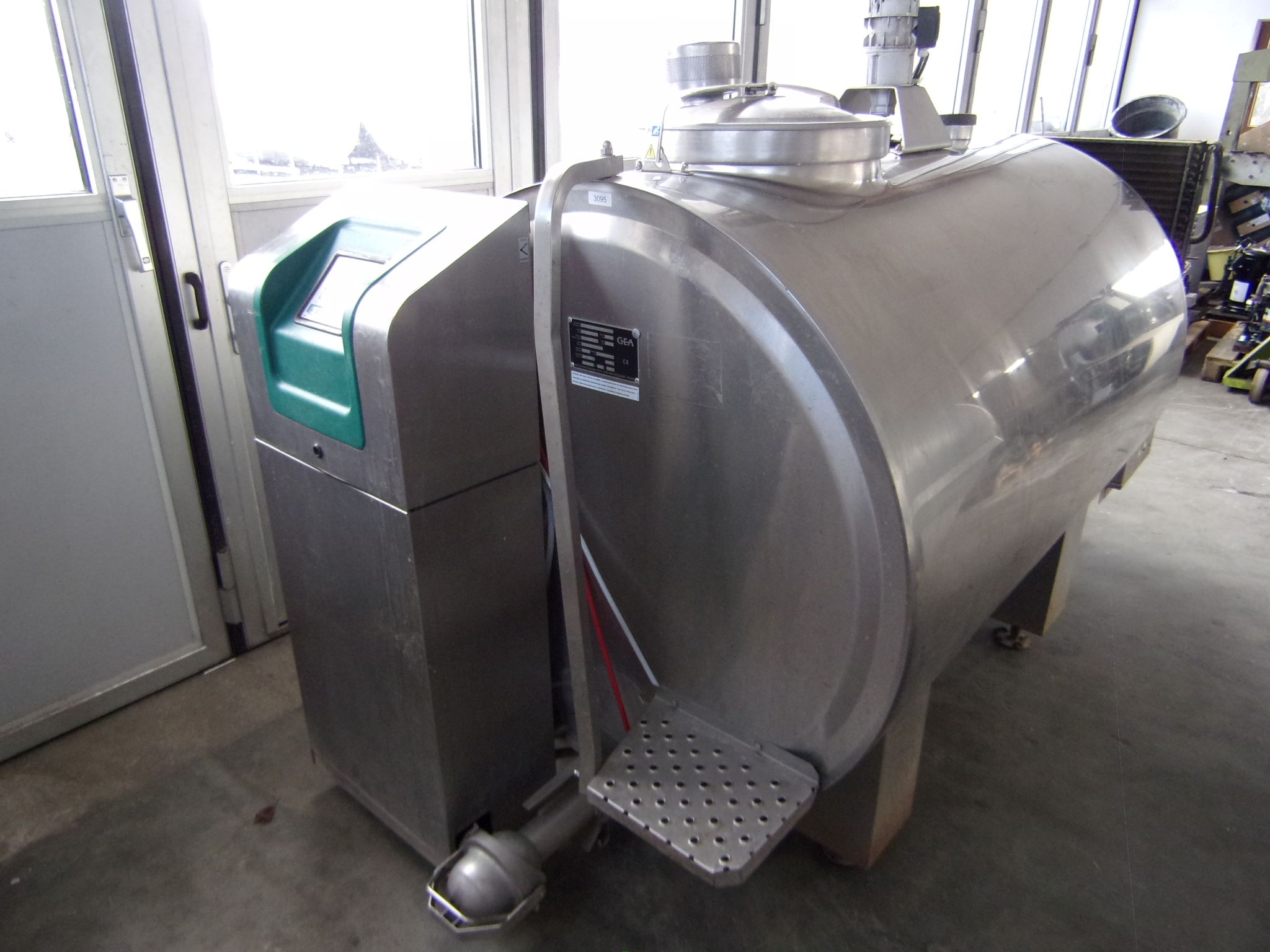 Huber Milchkühlanlagen gebrauchter Milchkühltank