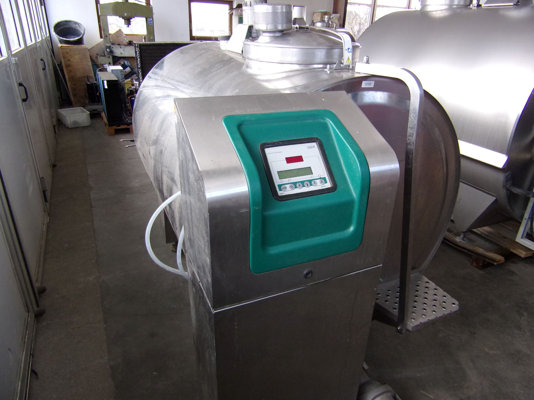 Huber Milchkühlanlagen gebrauchter Milchkühltank