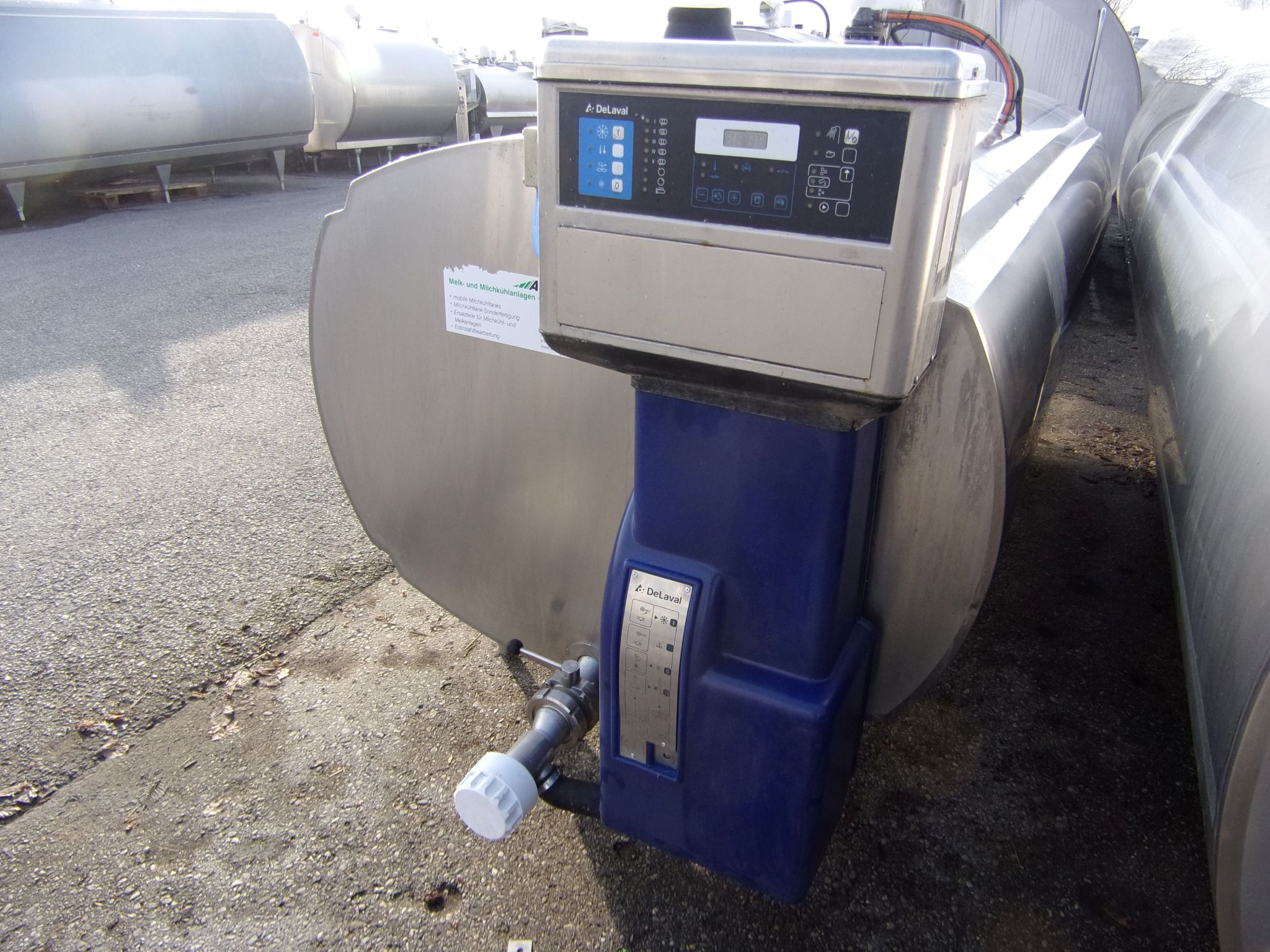 Huber Milchkühlanlagen gebrauchter Milchkühltank