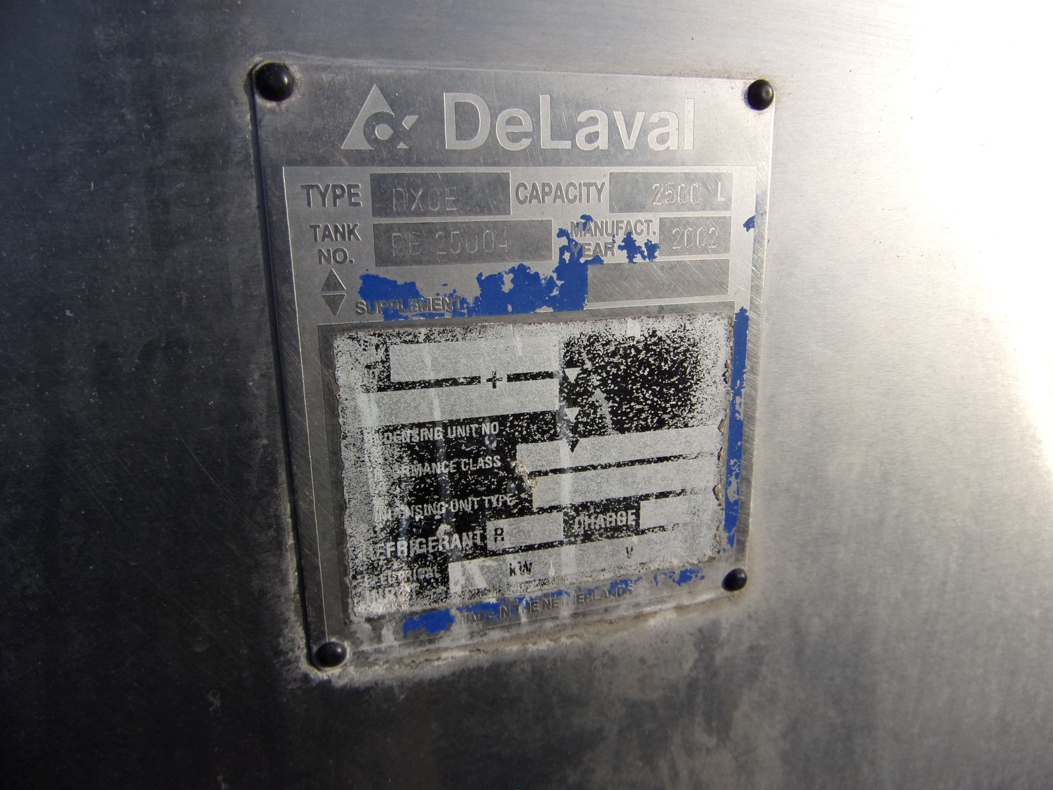 Huber Milchkühlanlagen gebrauchter Milchkühltank