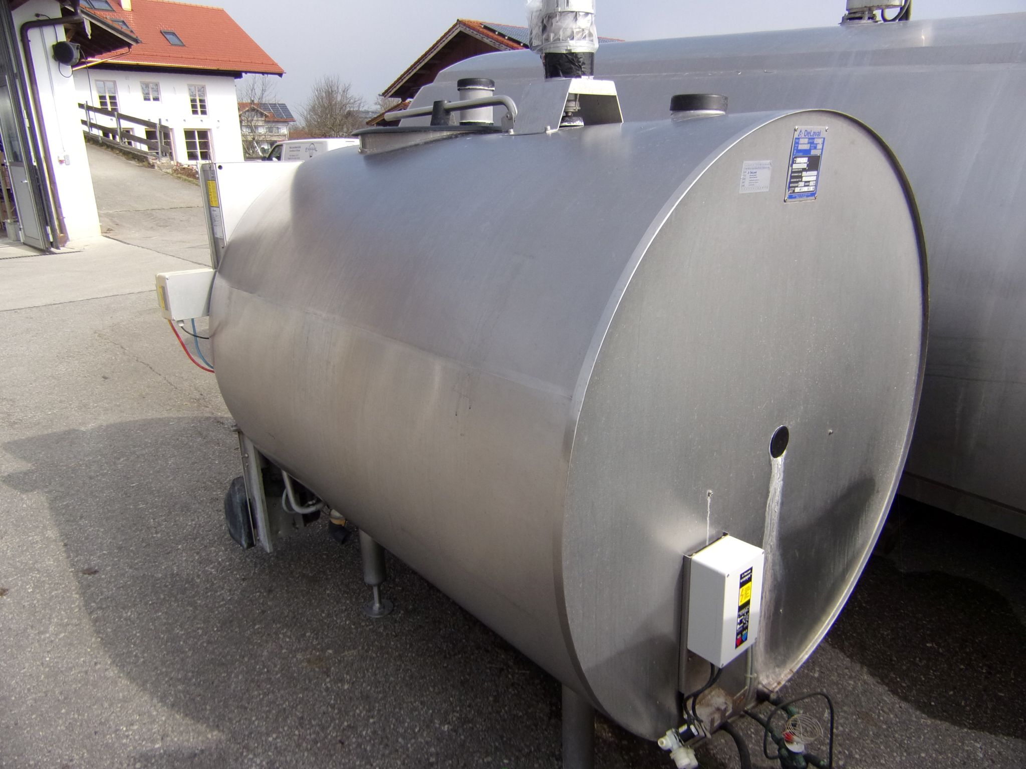 Huber Milchkühlanlagen gebrauchter Milchkühltank