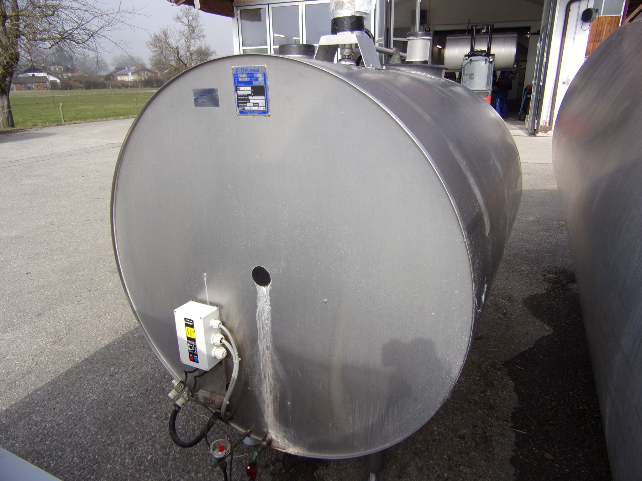 Huber Milchkühlanlagen gebrauchter Milchkühltank