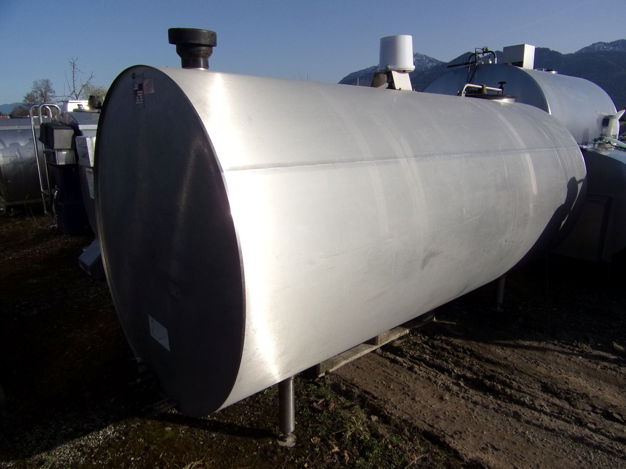 Huber Milchkühlanlagen gebrauchter Milchkühltank