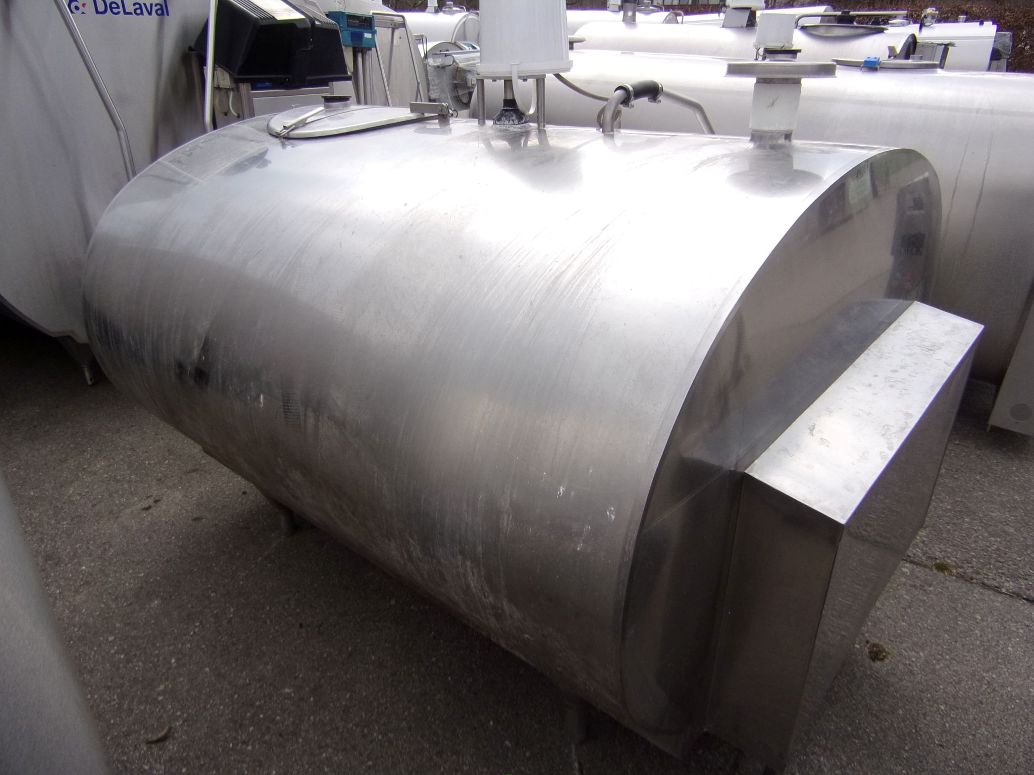 Huber Milchkühlanlagen gebrauchter Milchkühltank