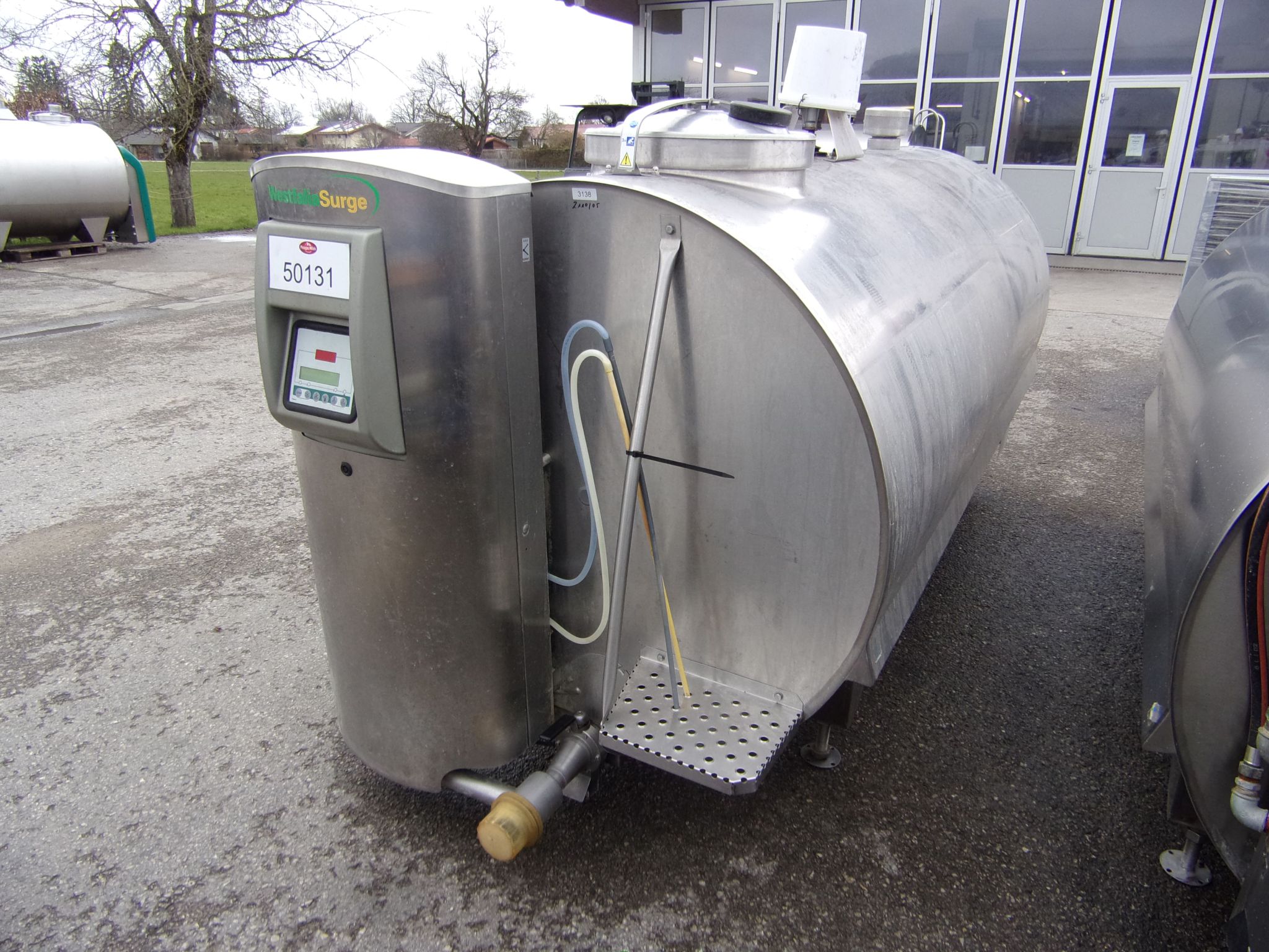 Huber Milchkühlanlagen gebrauchter Milchkühltank