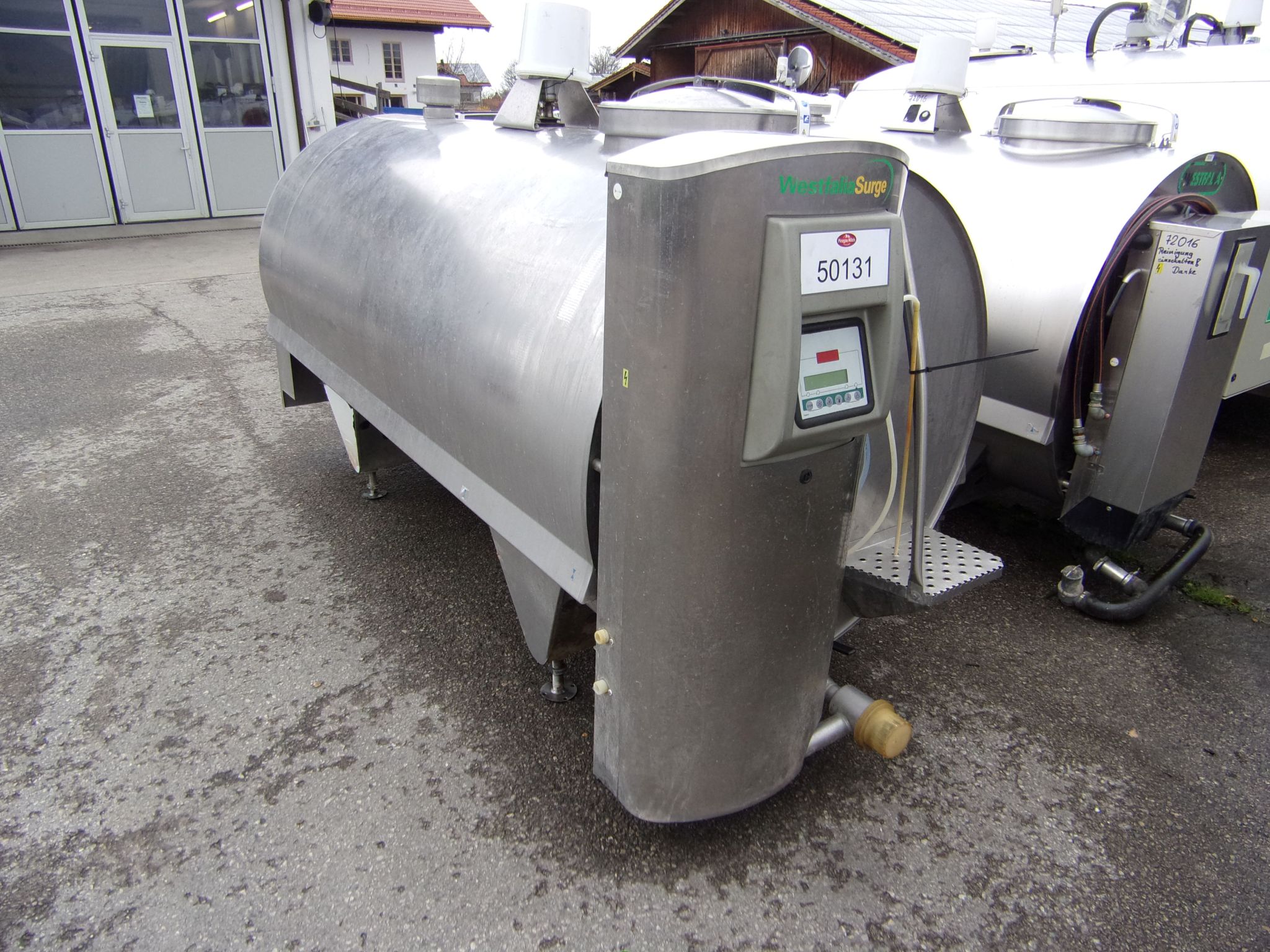 Huber Milchkühlanlagen gebrauchter Milchkühltank