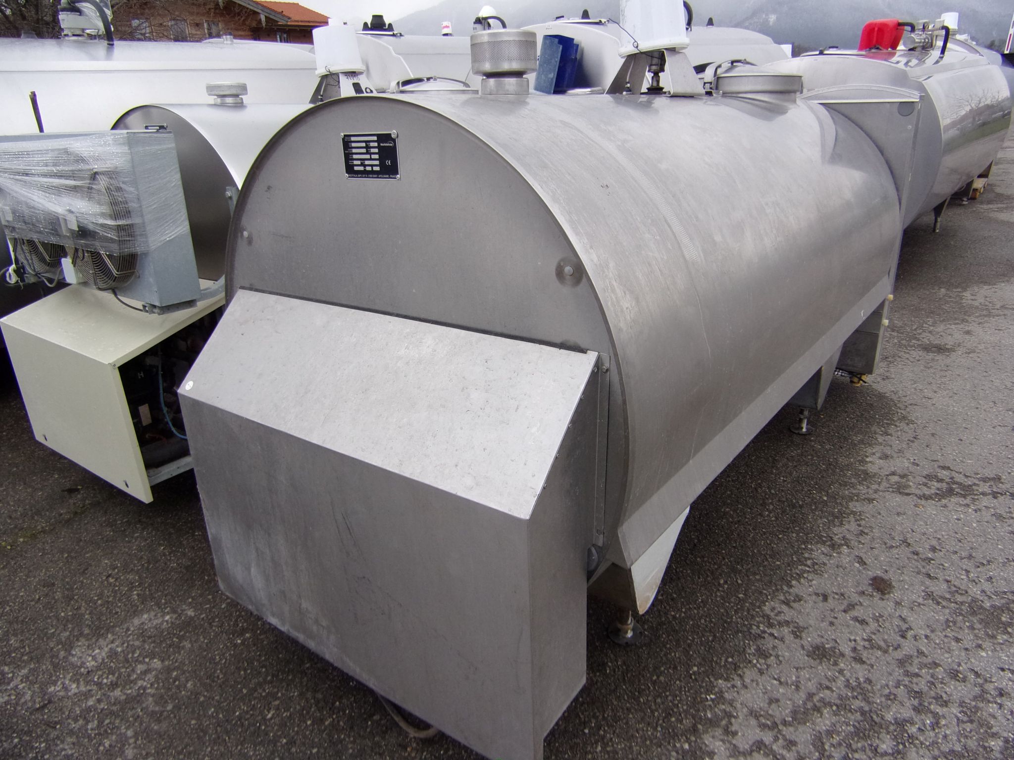 Huber Milchkühlanlagen gebrauchter Milchkühltank