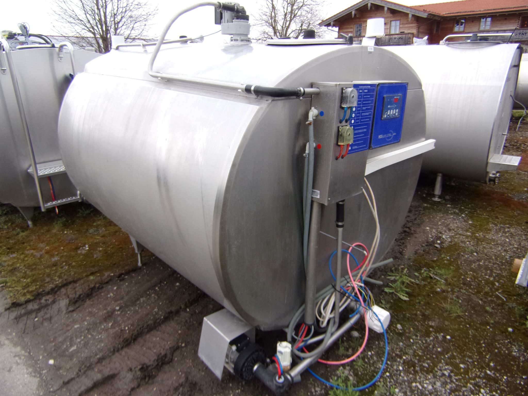 Huber Milchkühlanlagen gebrauchter Milchkühltank