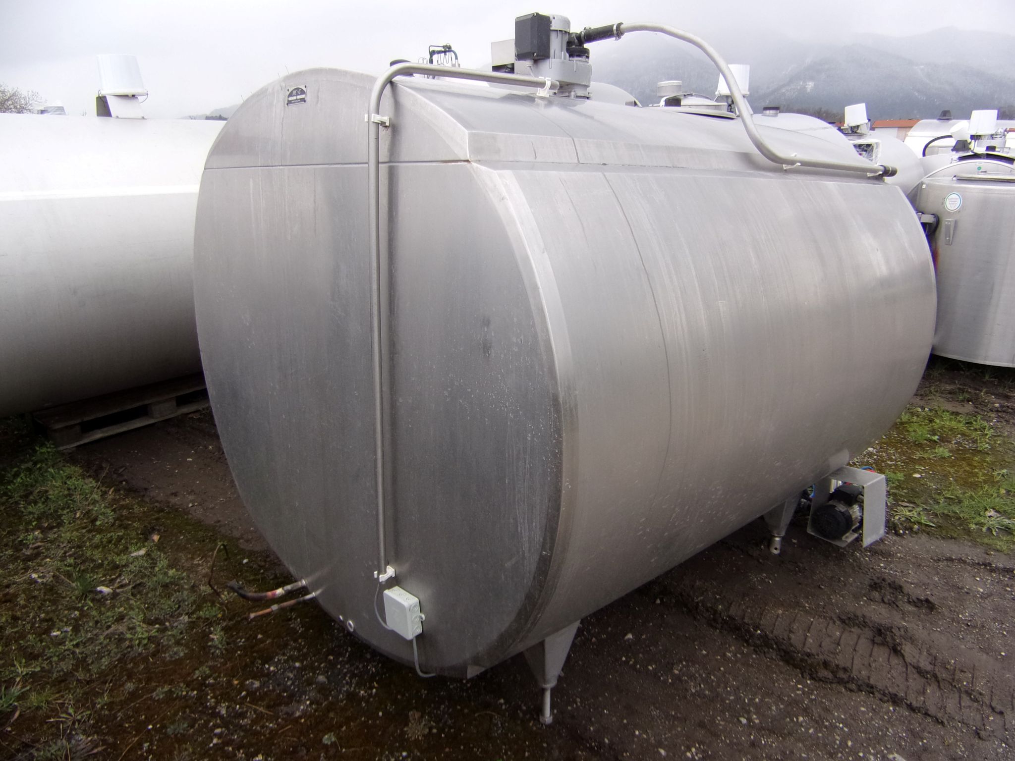 Huber Milchkühlanlagen gebrauchter Milchkühltank