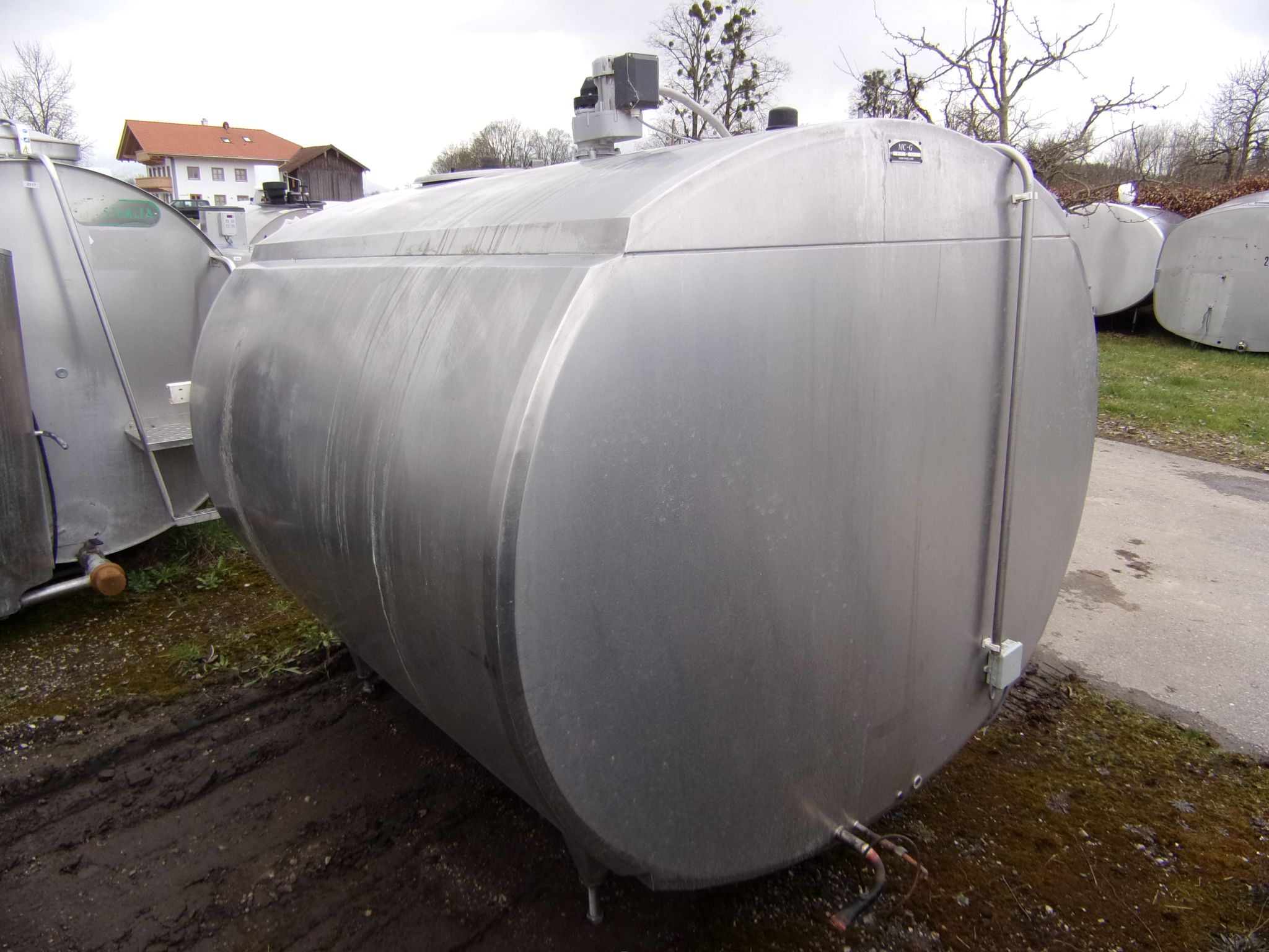 Huber Milchkühlanlagen gebrauchter Milchkühltank