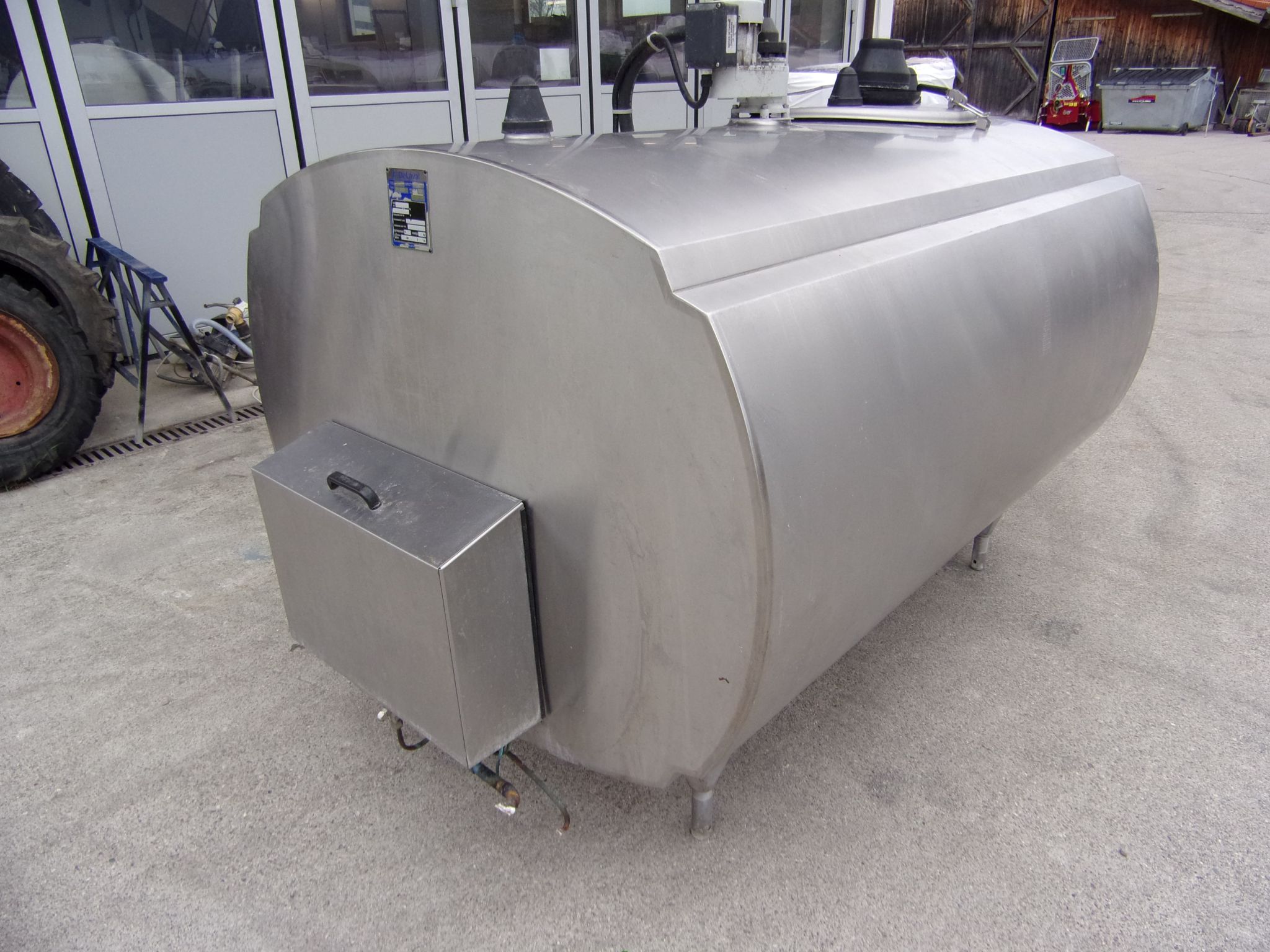 Huber Milchkühlanlagen gebrauchter Milchkühltank