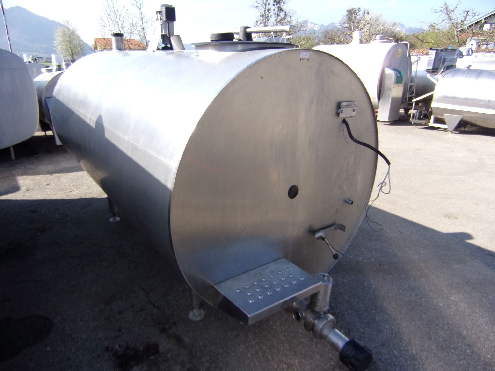 Huber Milchkühlanlagen gebrauchter Milchkühltank