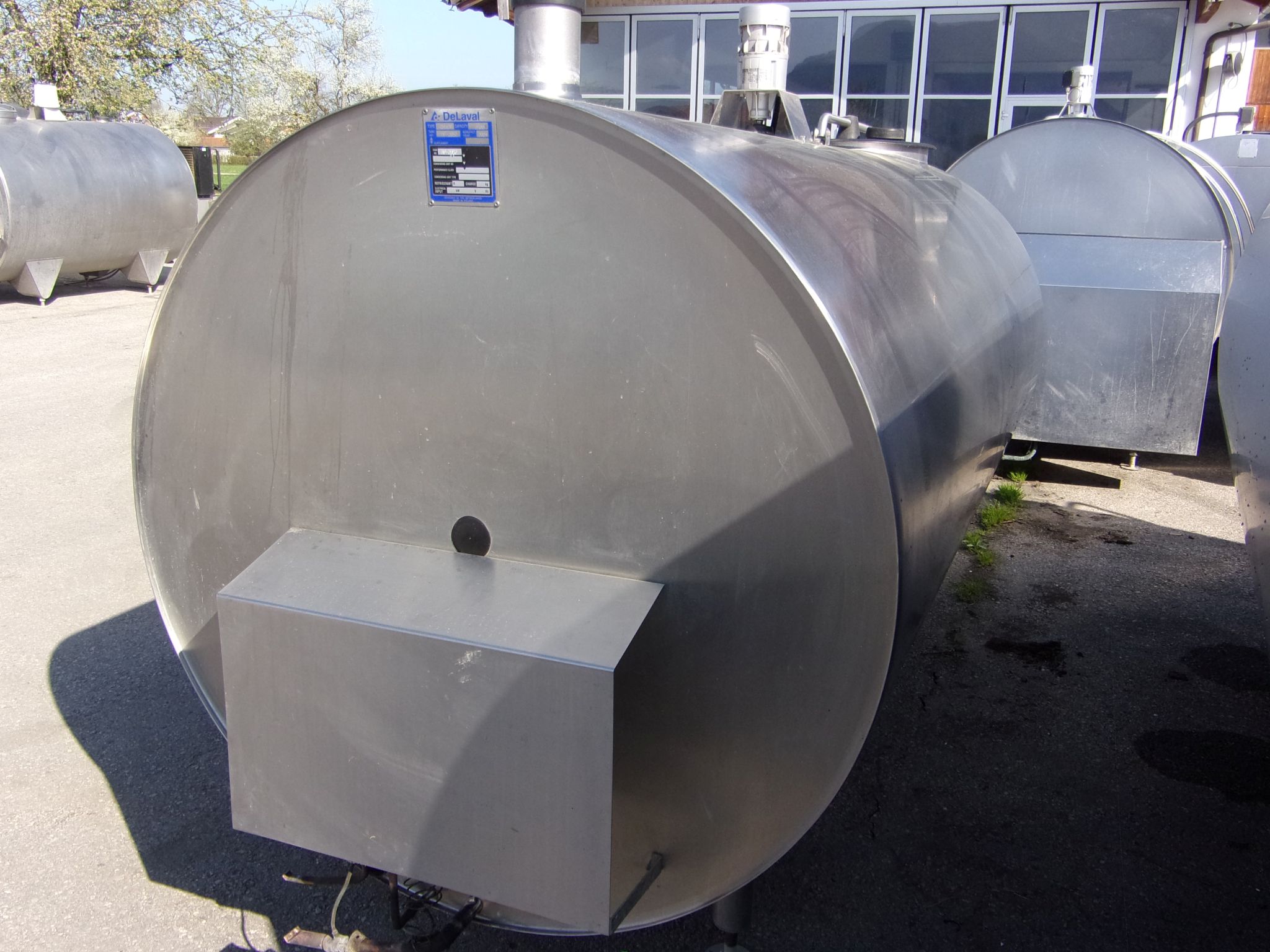 Huber Milchkühlanlagen gebrauchter Milchkühltank