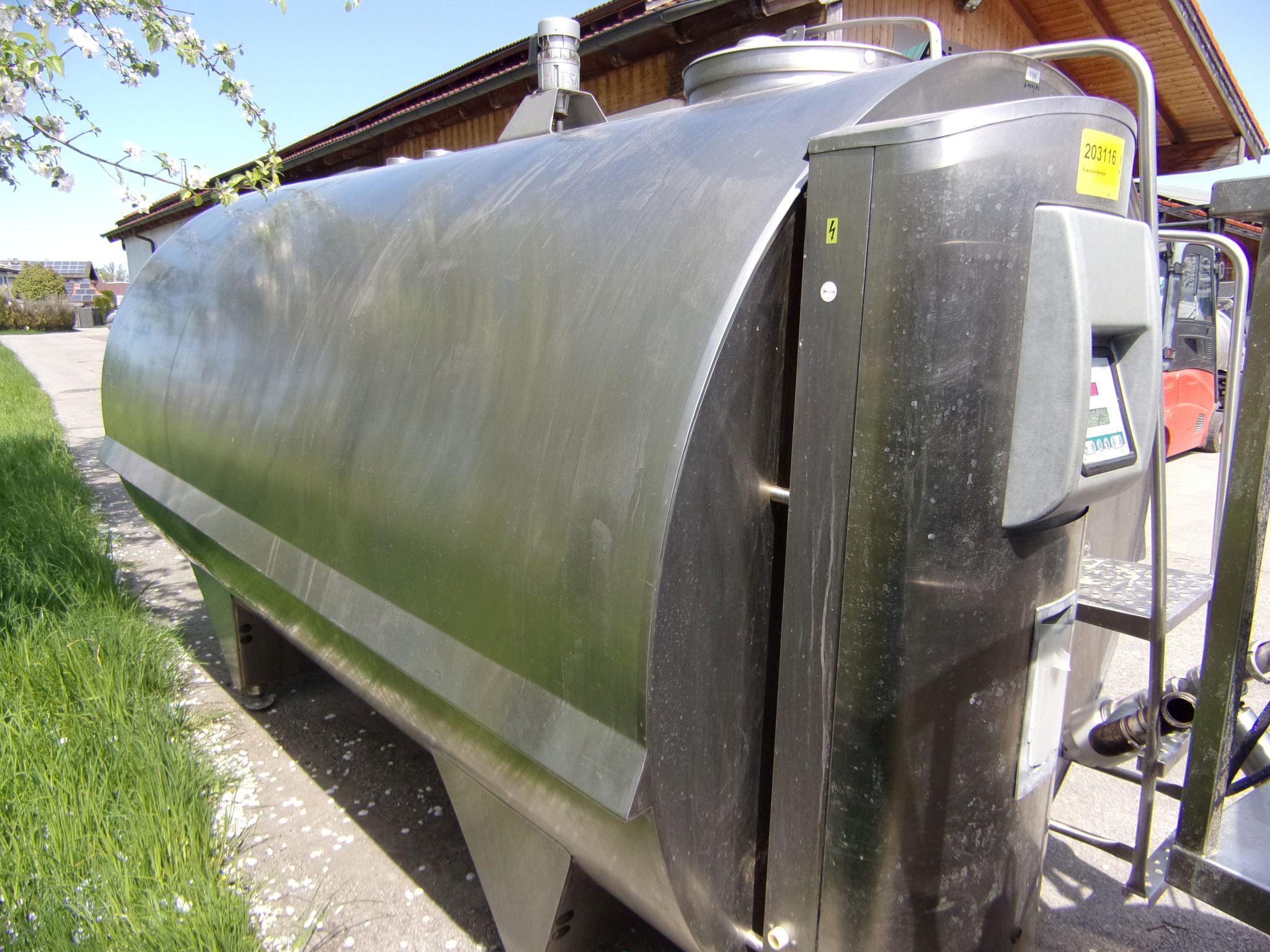 Huber Milchkühlanlagen gebrauchter Milchkühltank