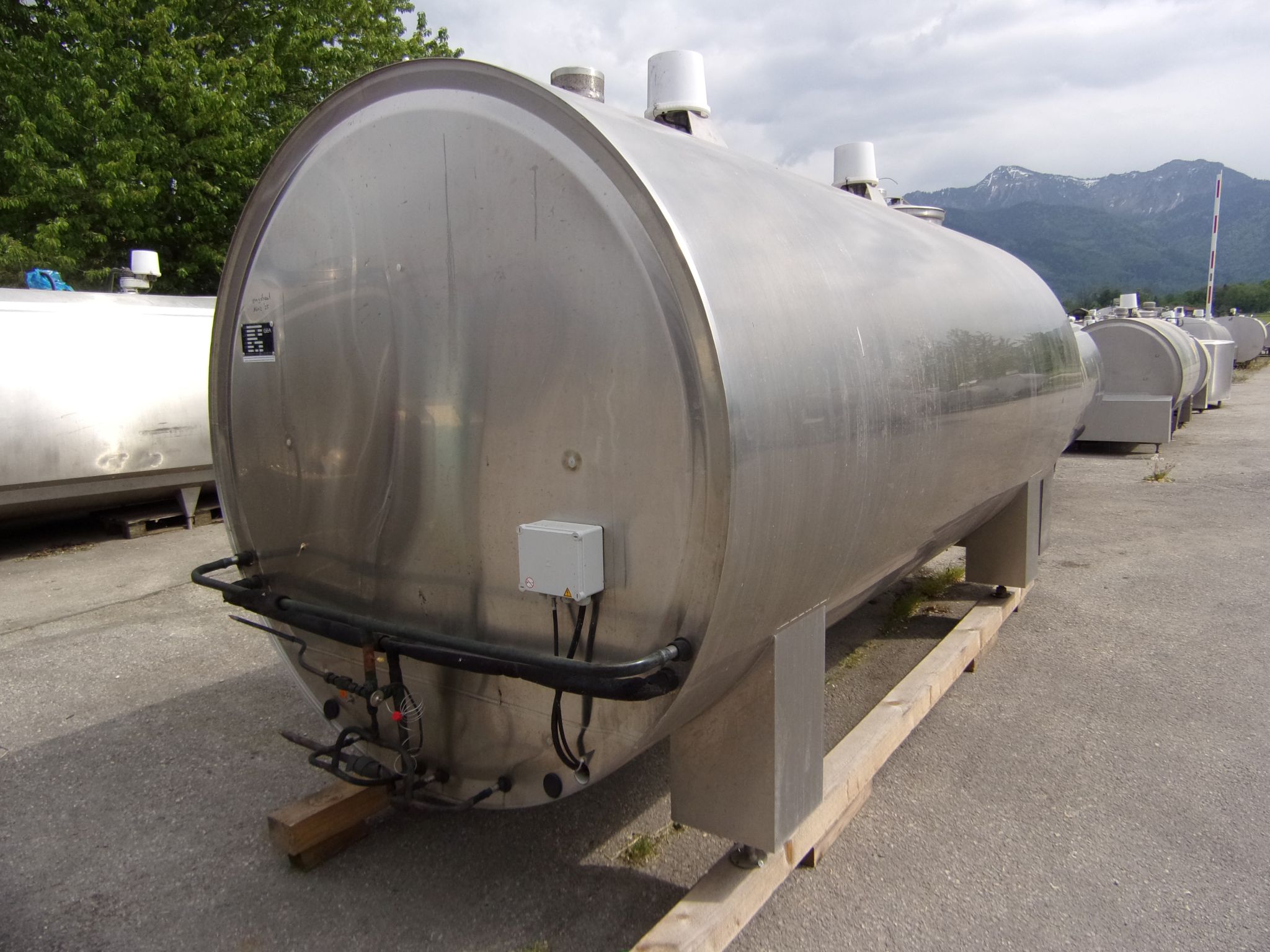 Huber Milchkühlanlagen gebrauchter Milchkühltank