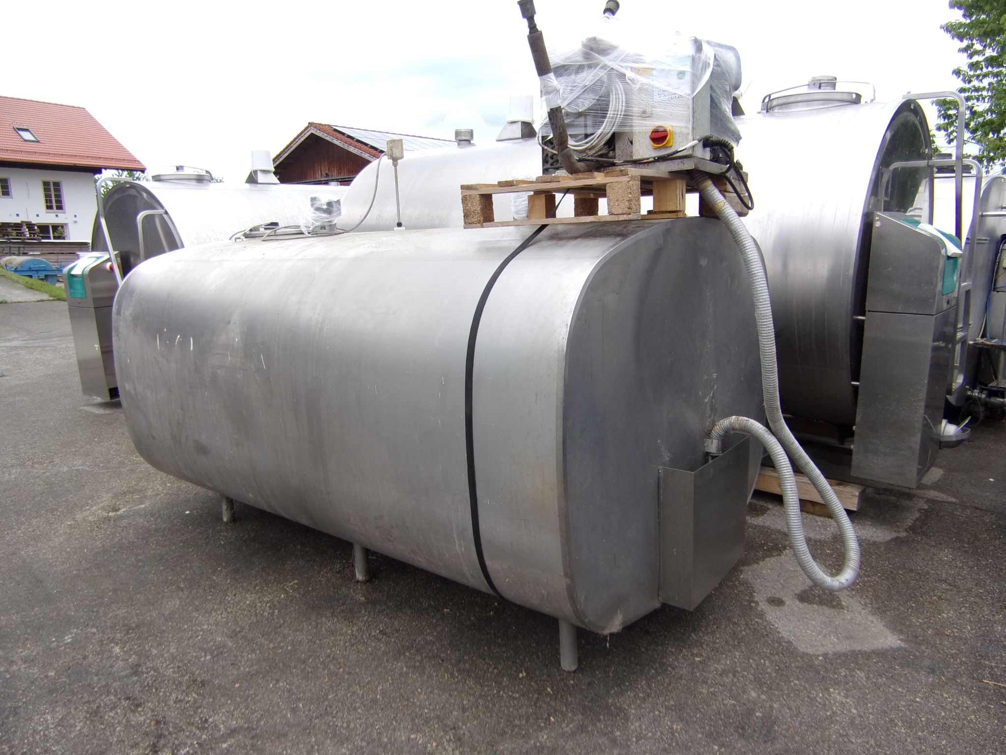 Huber Milchkühlanlagen gebrauchter Milchkühltank
