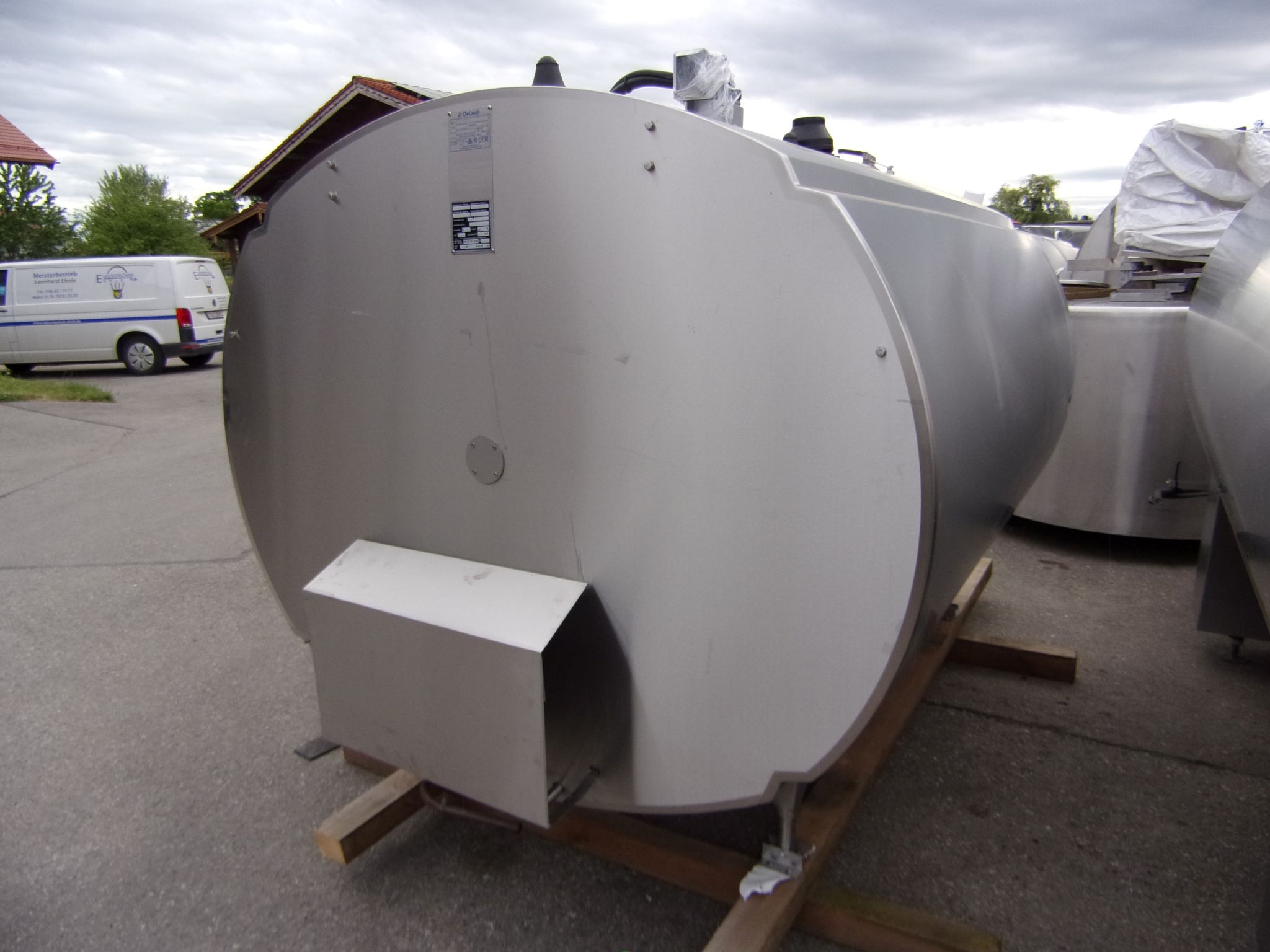 Huber Milchkühlanlagen gebrauchter Milchkühltank