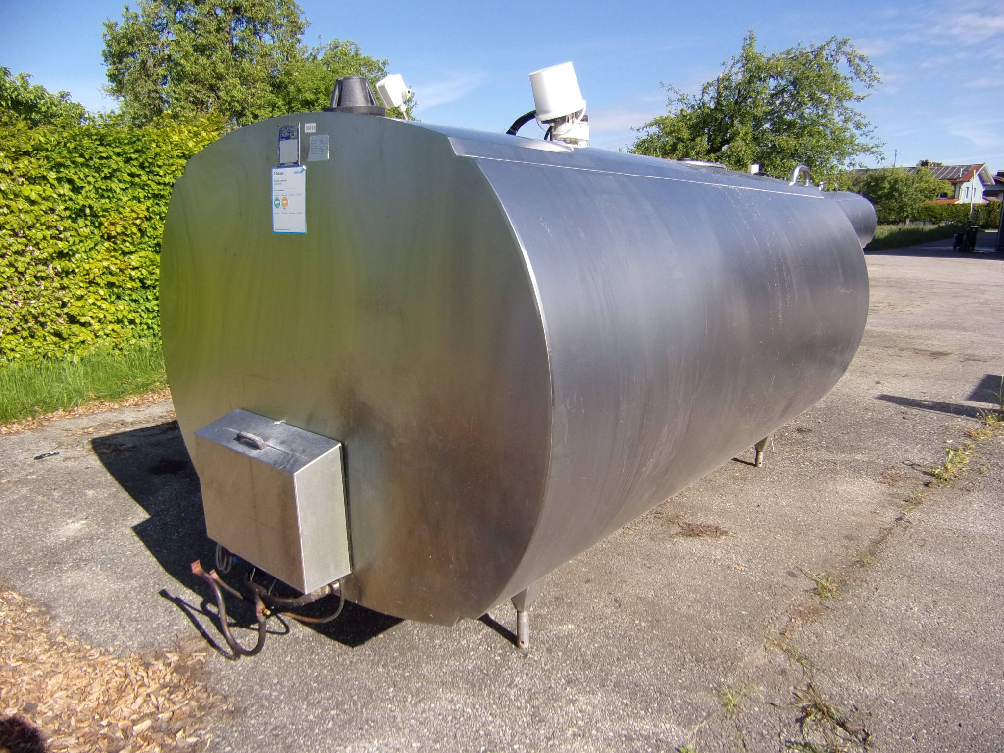 Huber Milchkühlanlagen gebrauchter Milchkühltank