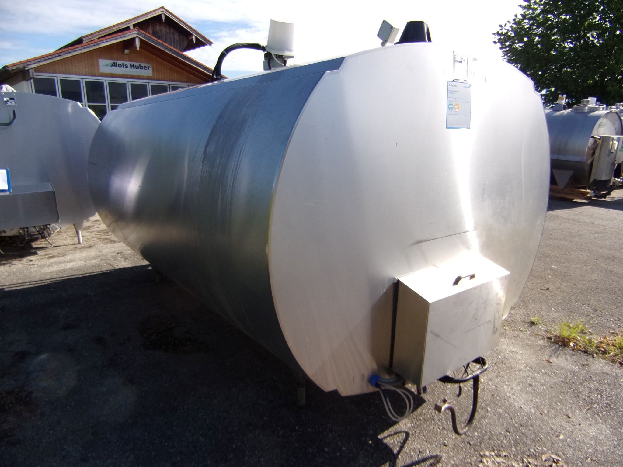 Huber Milchkühlanlagen gebrauchter Milchkühltank